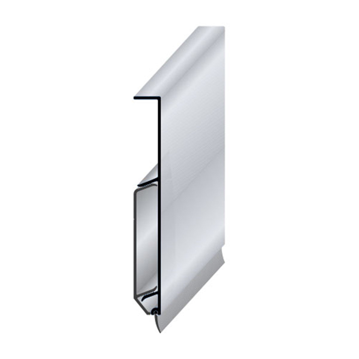 TASK 50  50 x 10mm köşeli klipsli süpürgelik