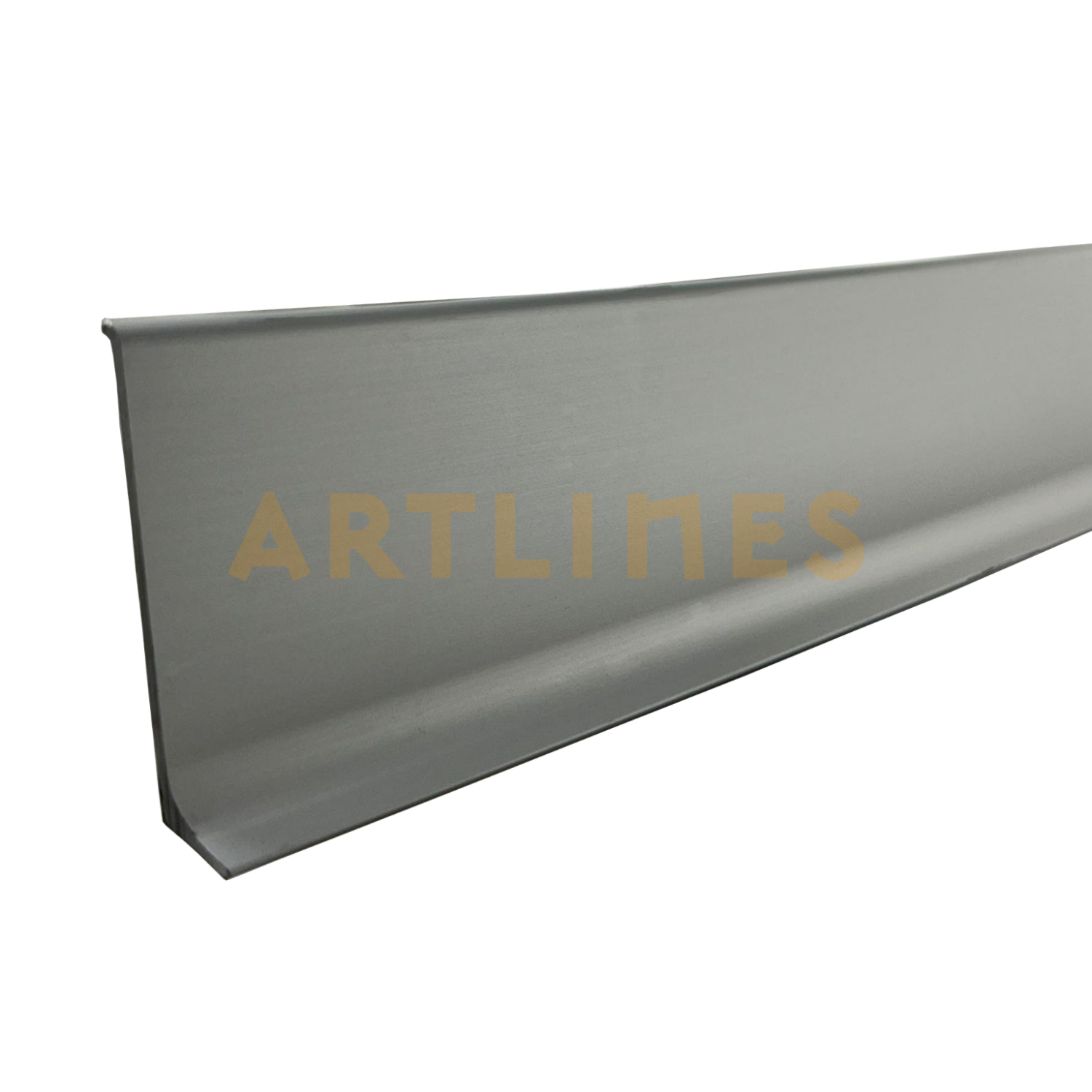 WIND 60 mm Alüminyum Süpürgelik Mat Eloksal Gümüş