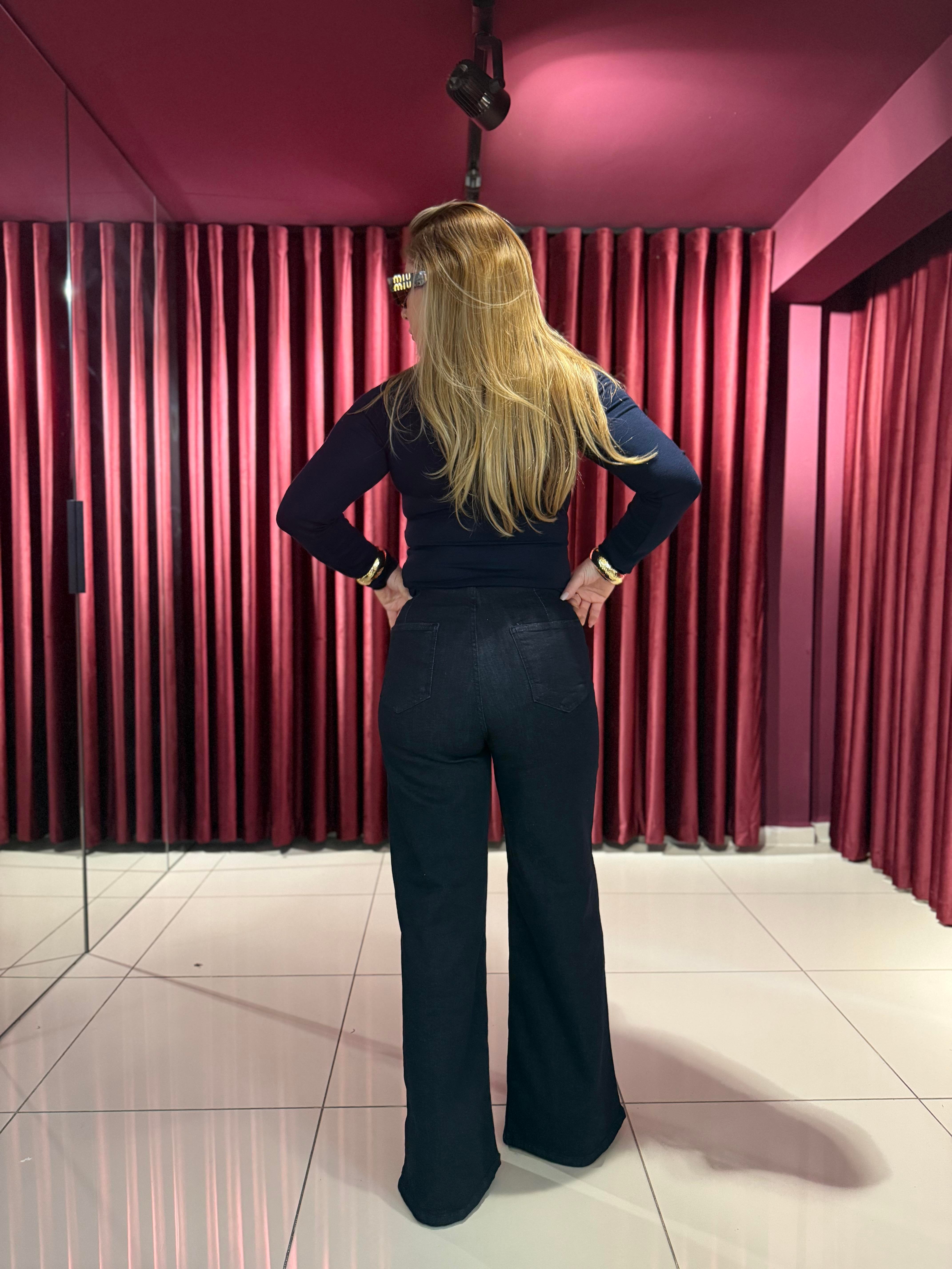 Pantolon0003 Likra Denim Pantolon Lacivert