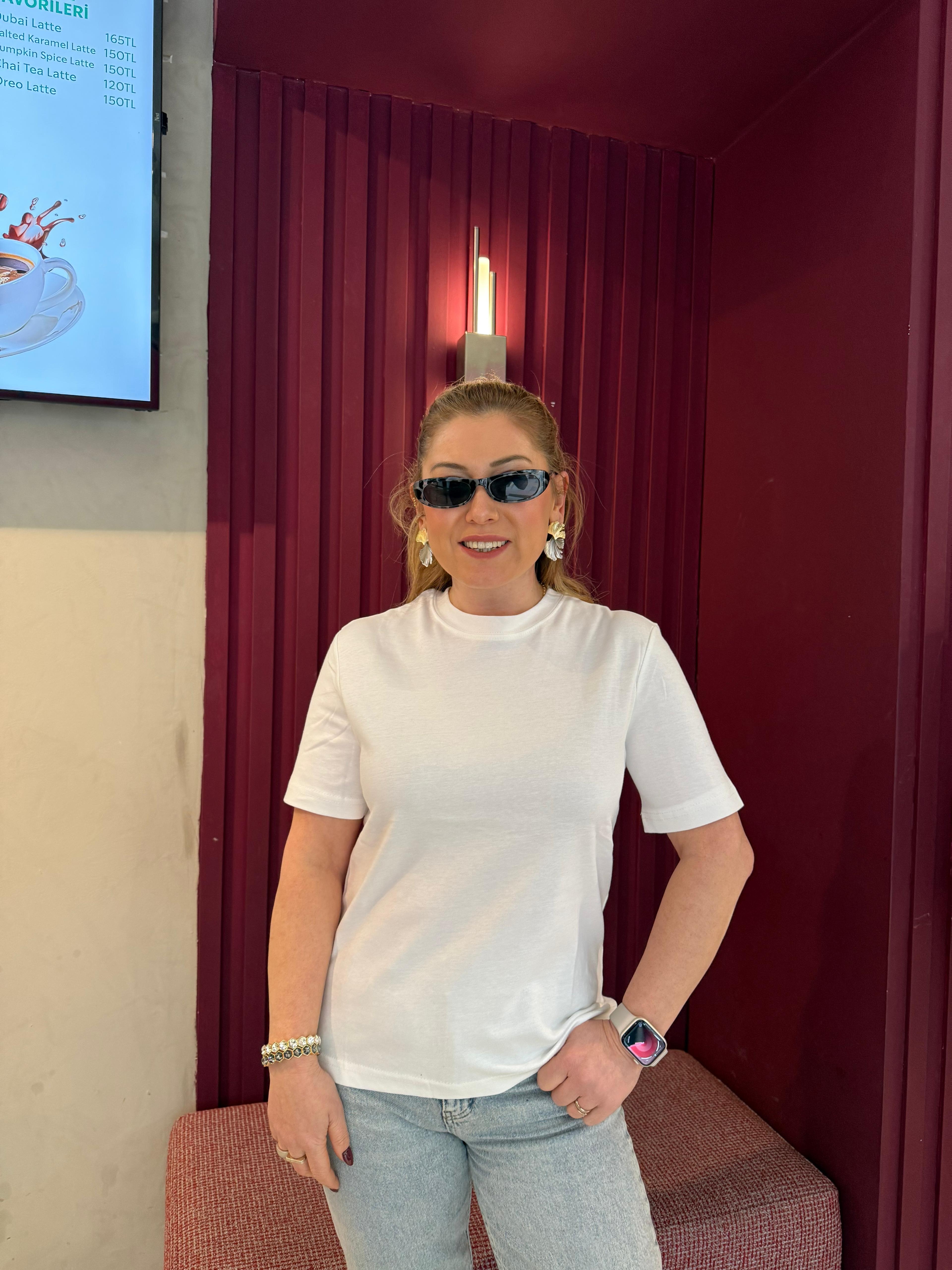 T-Shirt1075 Massi T-Shirt Beyaz