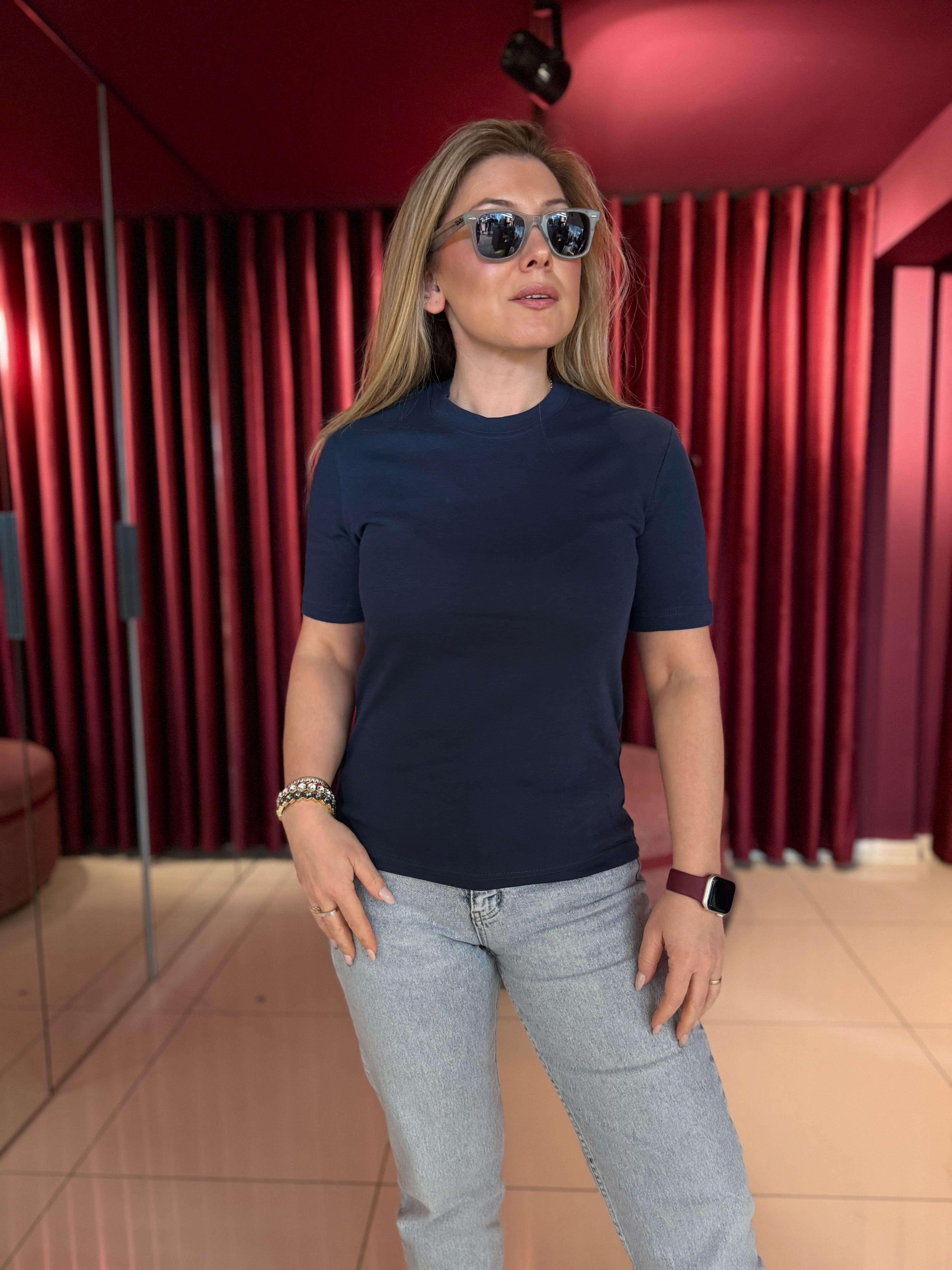T-Shirt1075 Massi T-Shirt Lacivert