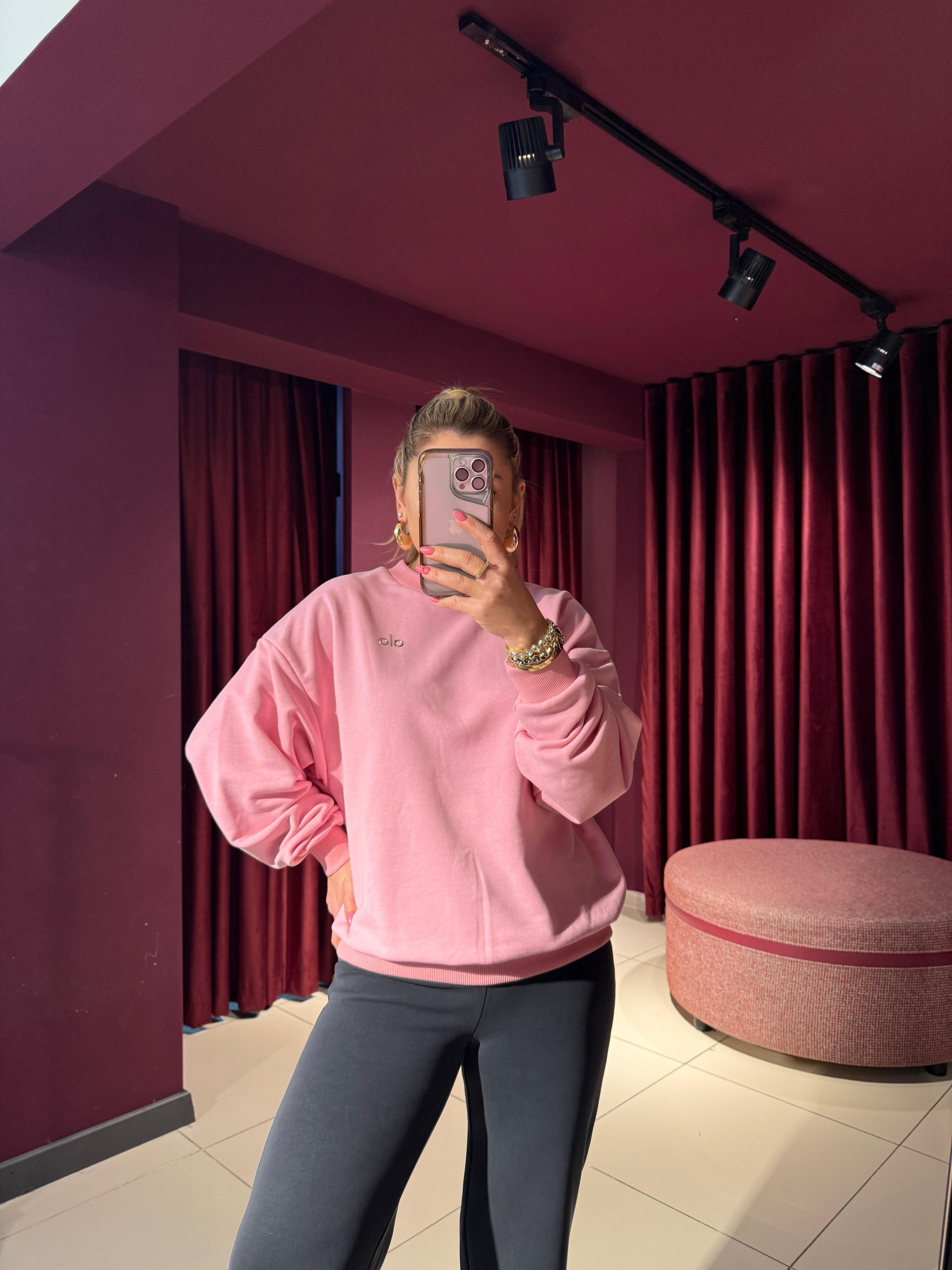 Sweat-Shirt1163 Sweat Pembe