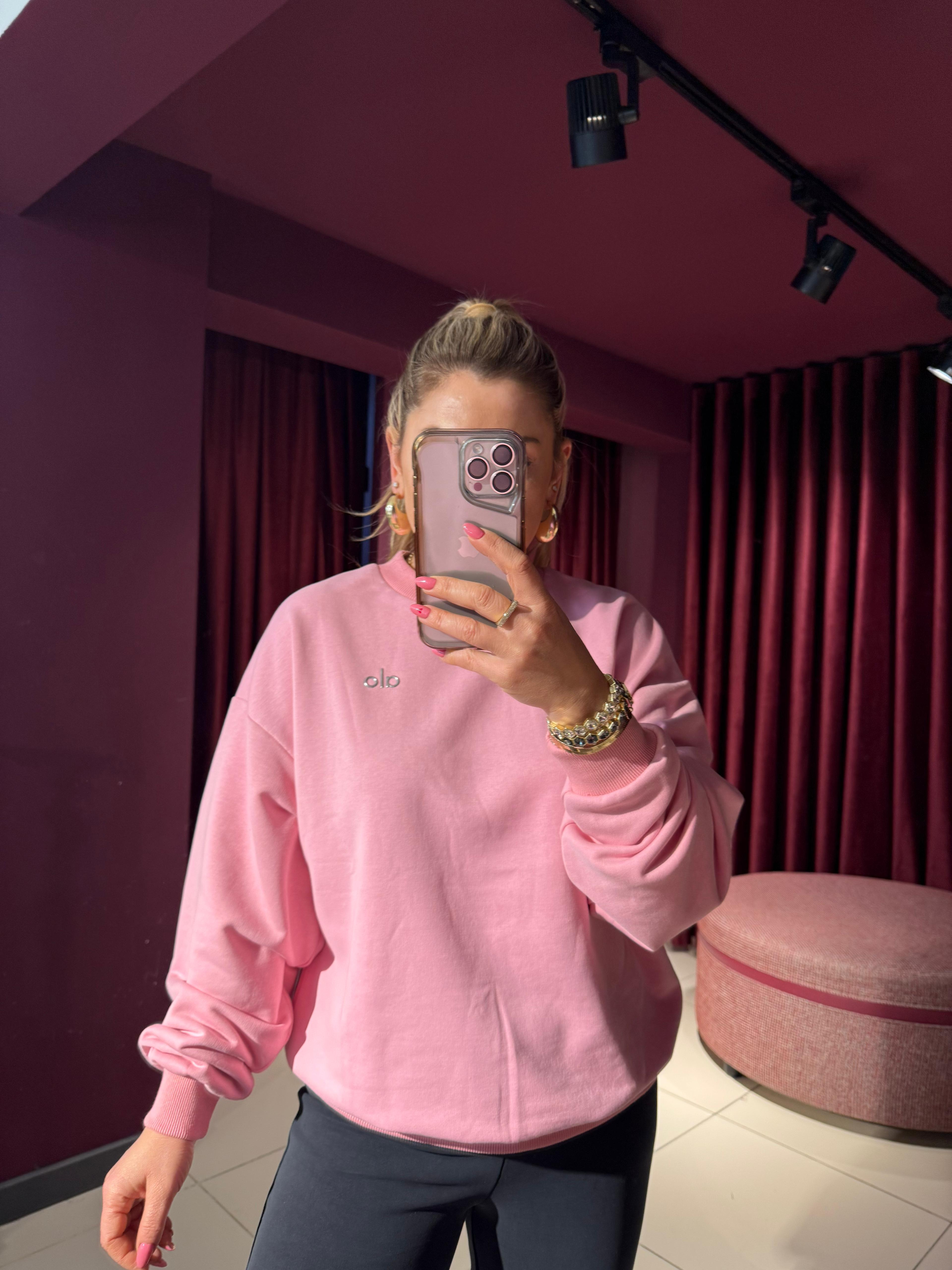 Sweat-Shirt1163 Sweat Pembe