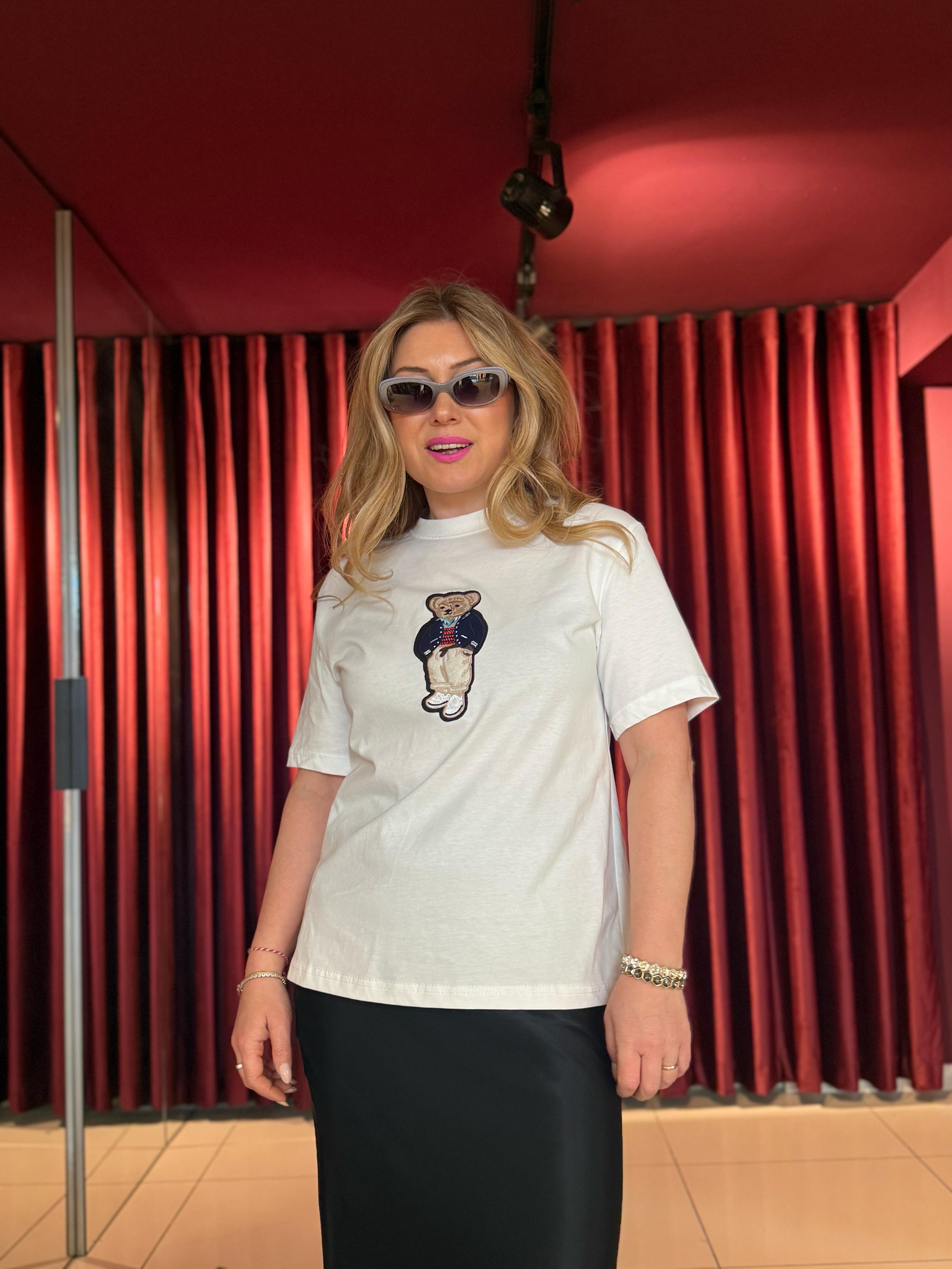 T-Shirt2169 Tedy T-Shirt Beyaz
