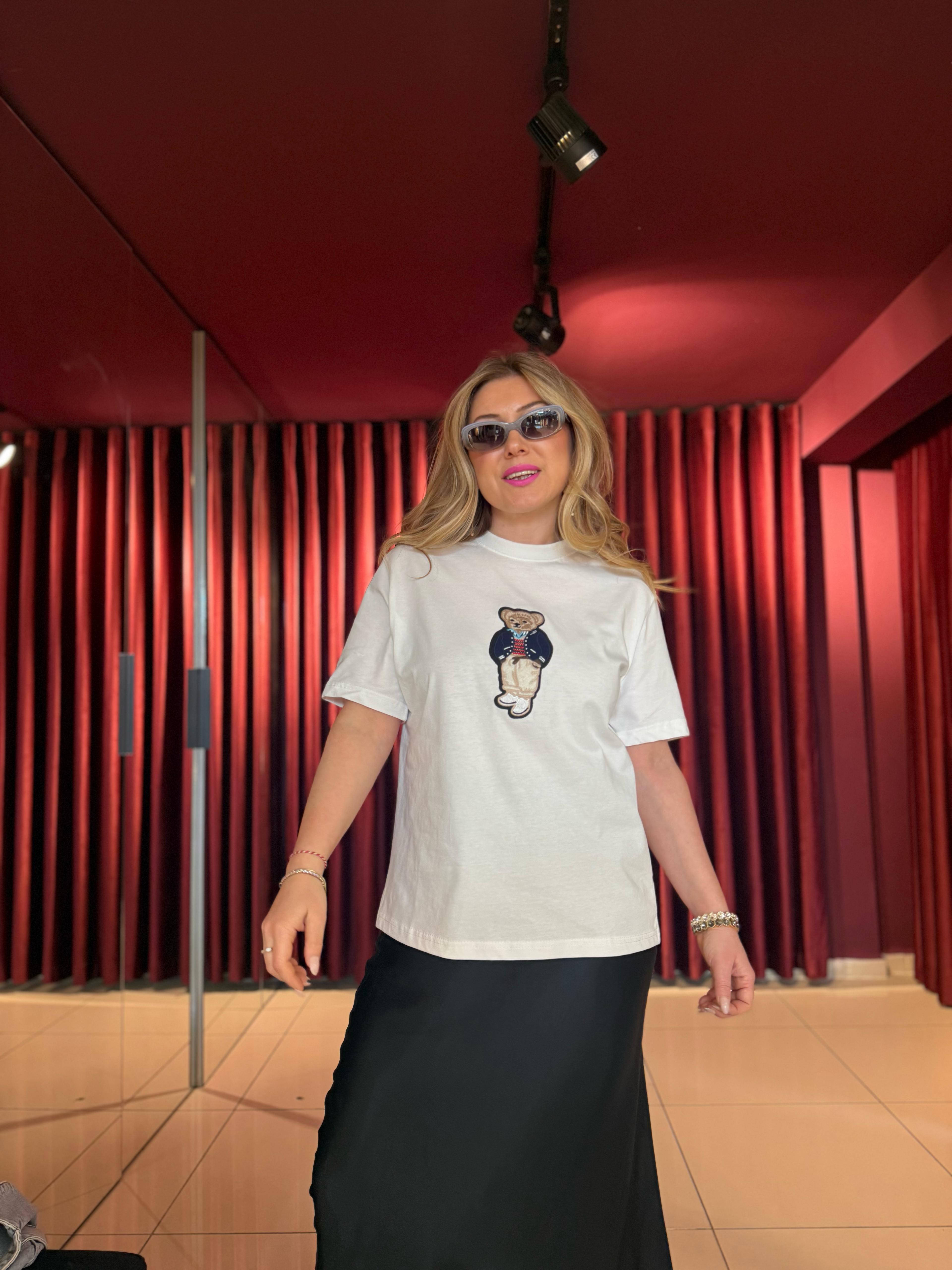 T-Shirt2169 Tedy T-Shirt Beyaz