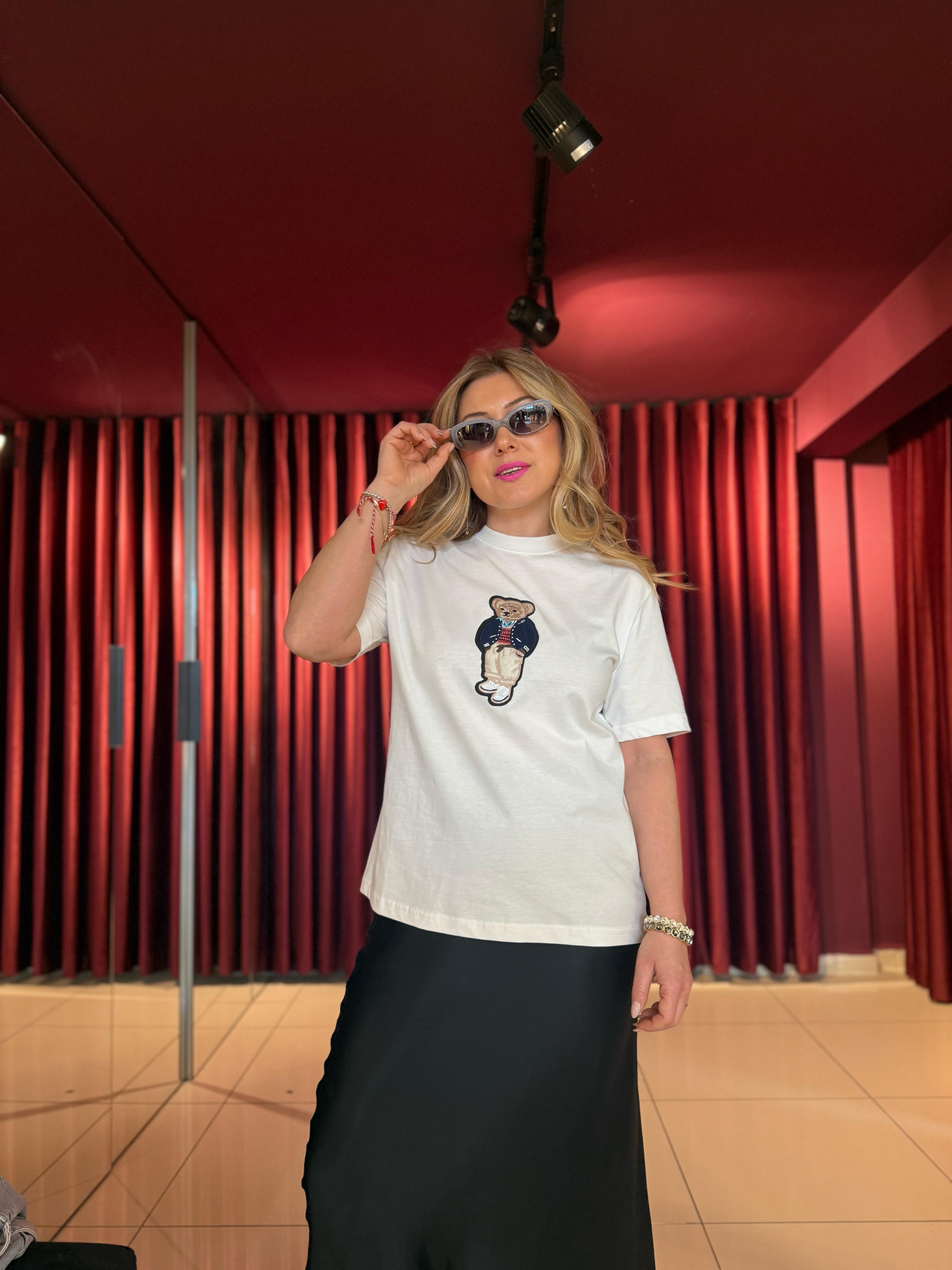 T-Shirt2169 Tedy T-Shirt Beyaz