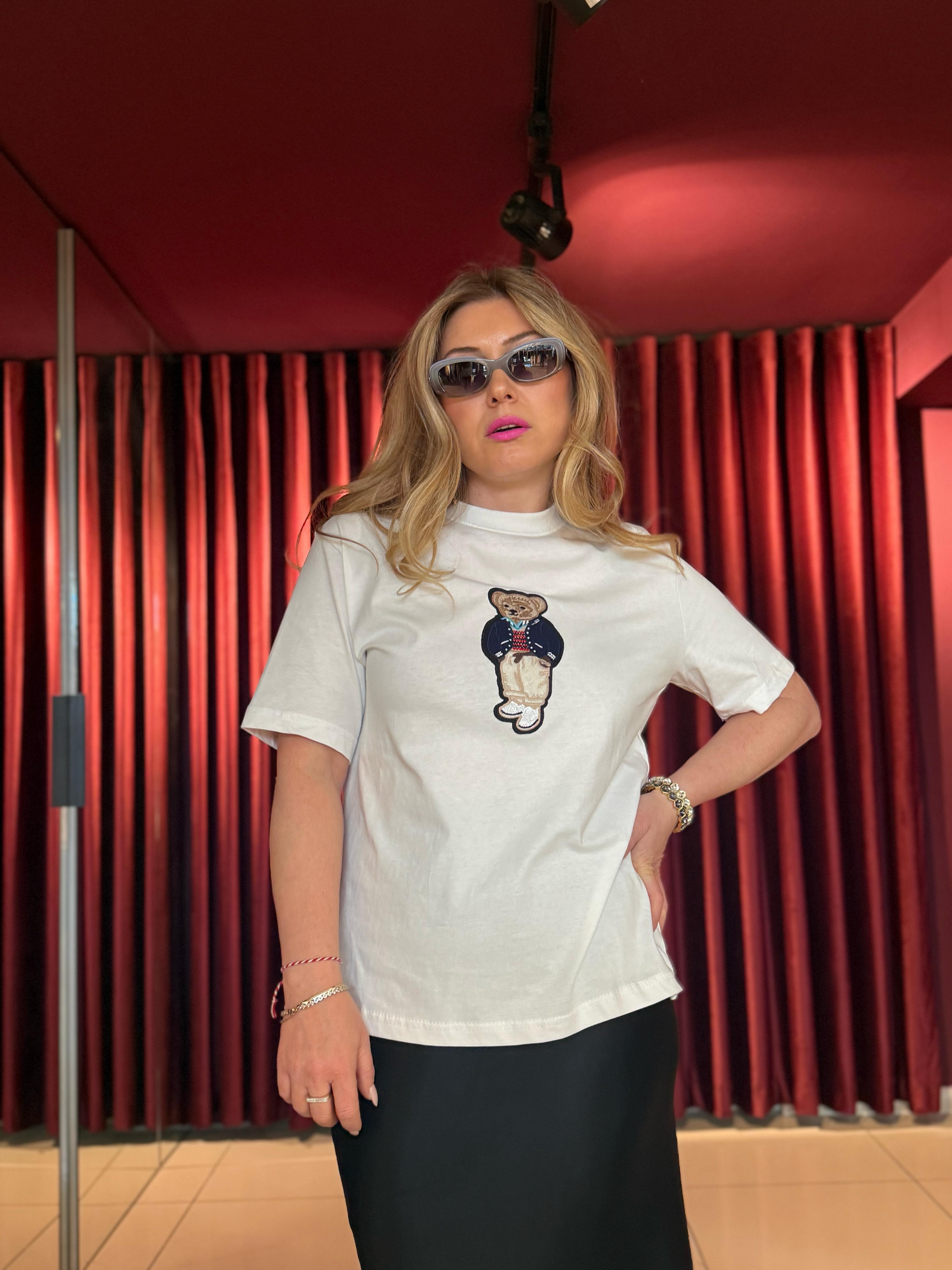T-Shirt2169 Tedy T-Shirt Beyaz