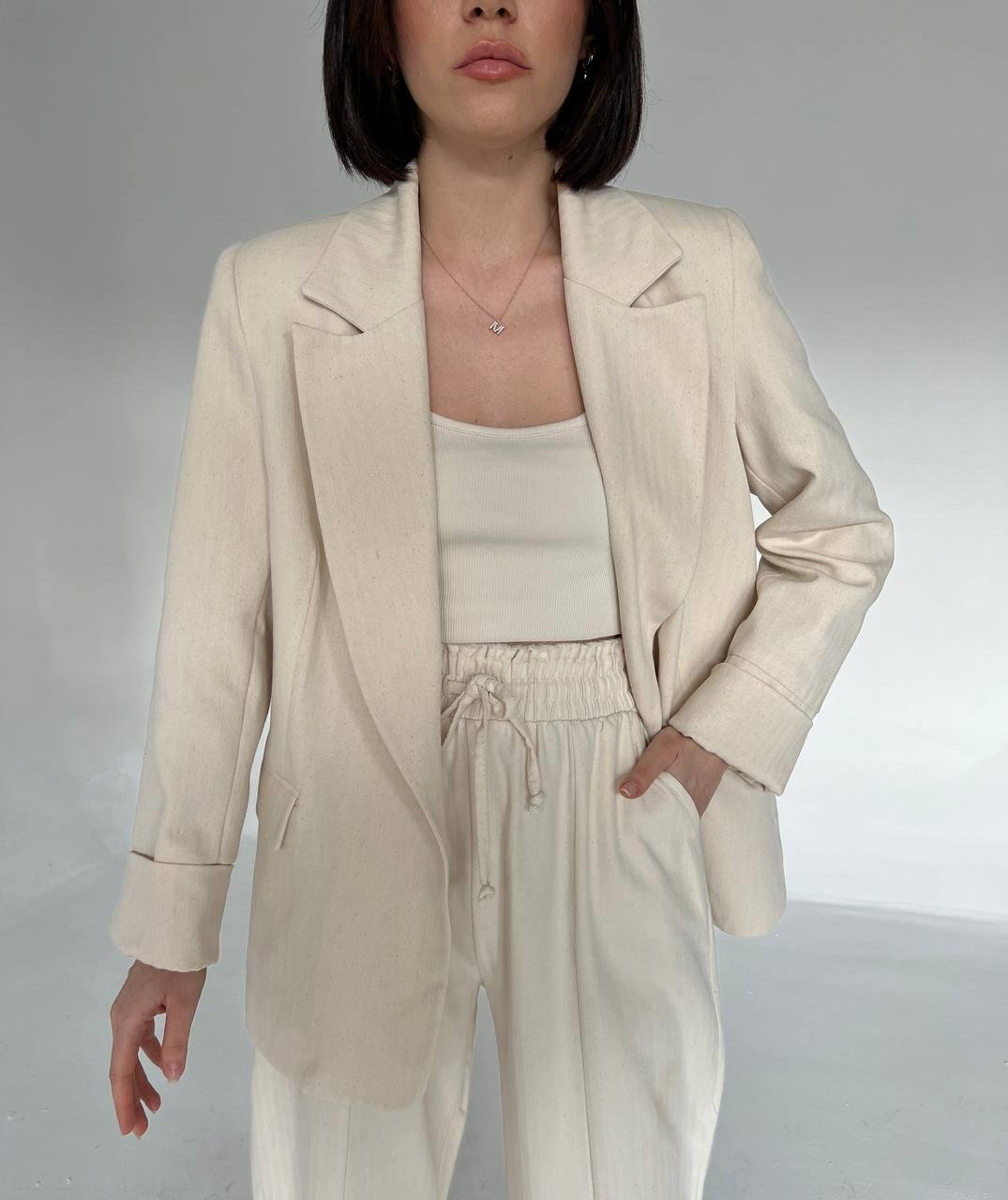 Ceket7116 Gabardin Ceket Taş