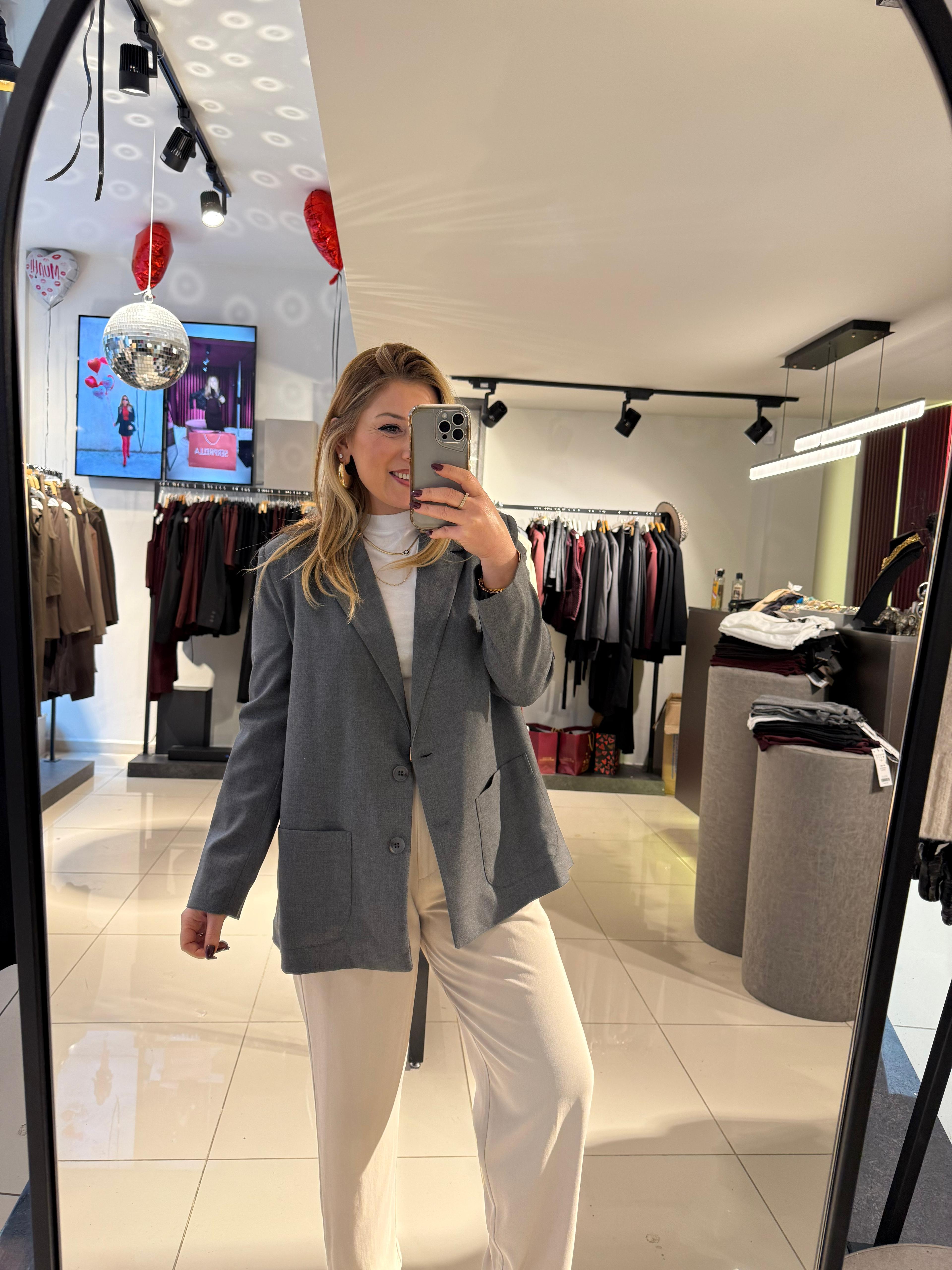 Ofis Şıklığı 8353 Ceket Antrasit