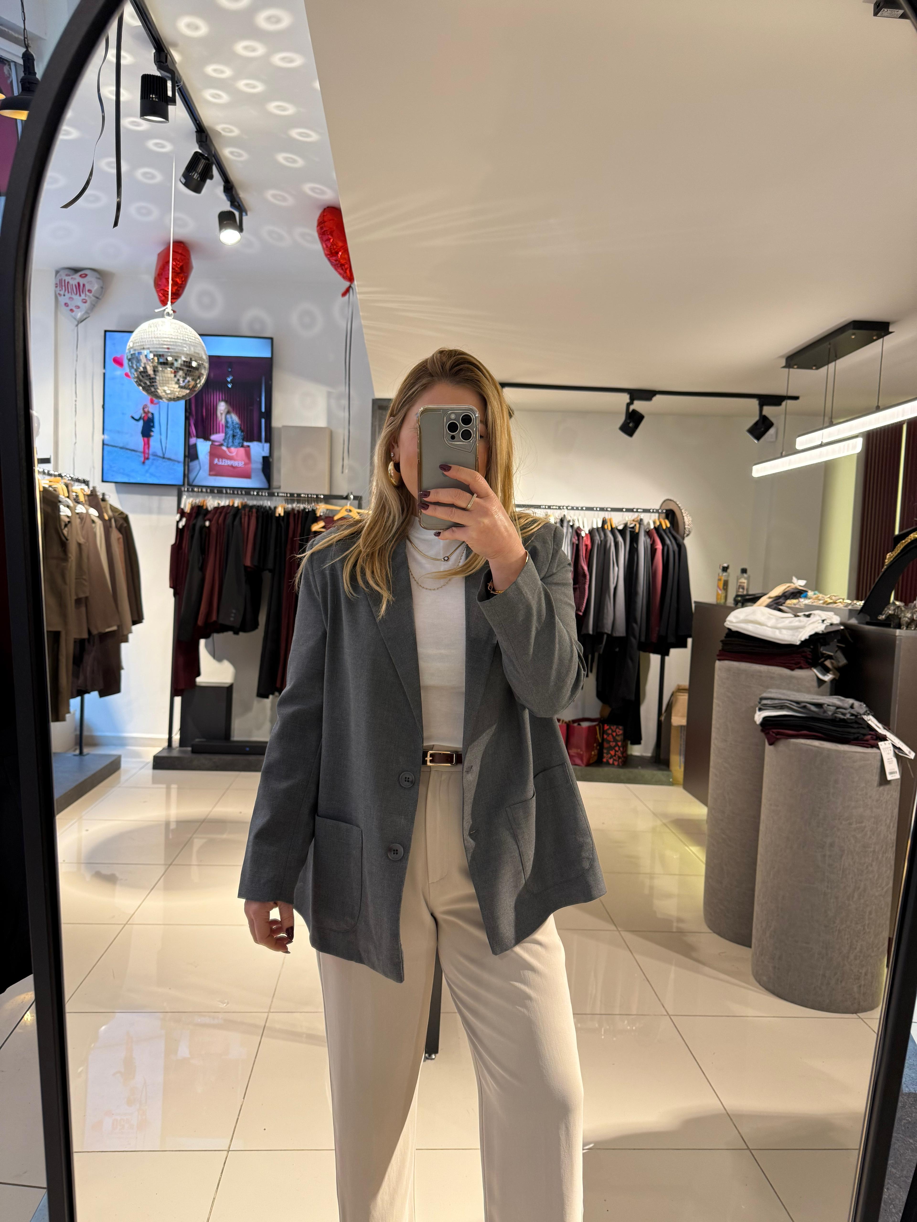 Ofis Şıklığı 8353 Ceket Antrasit