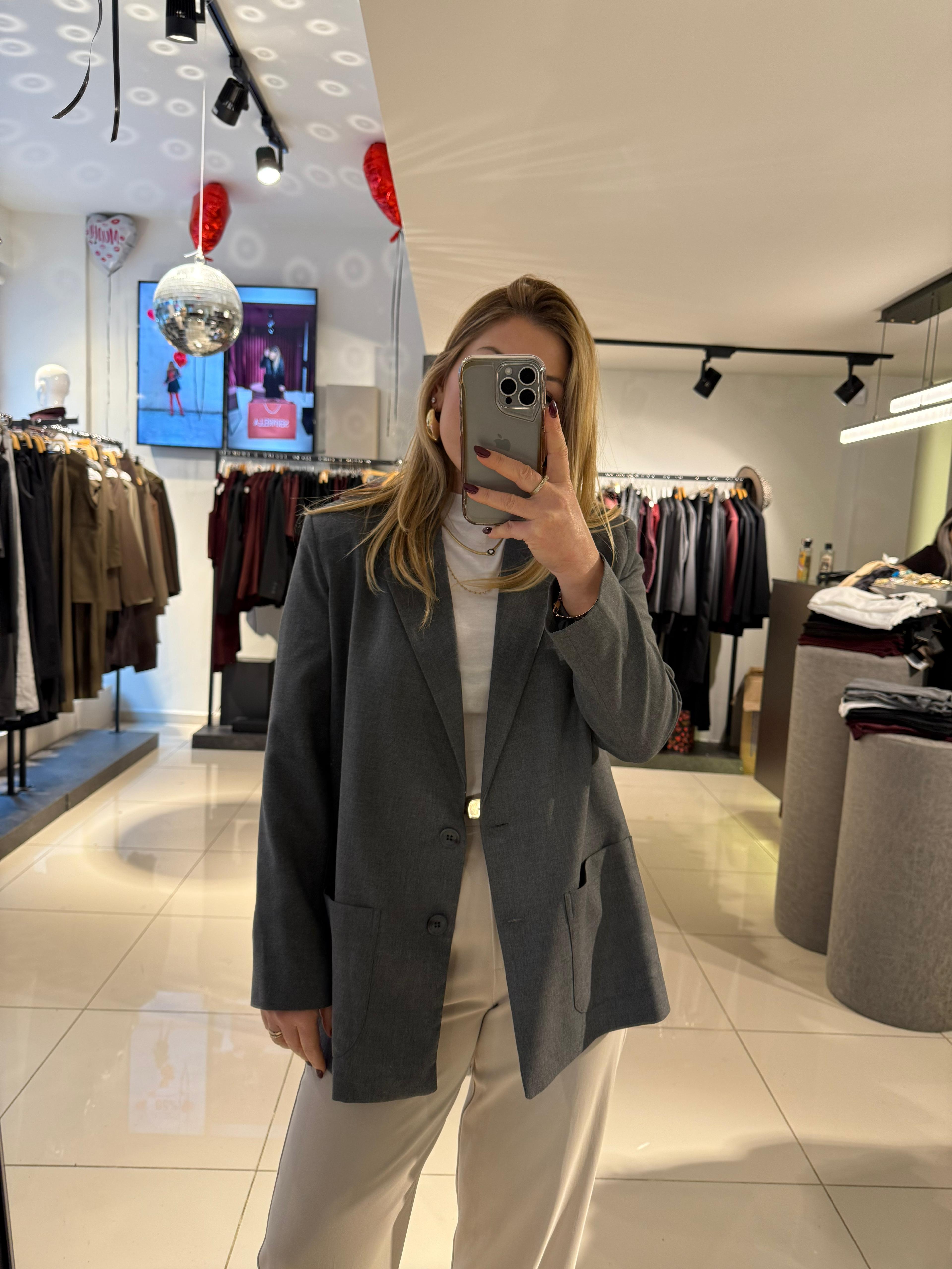 Ofis Şıklığı 8353 Ceket Antrasit