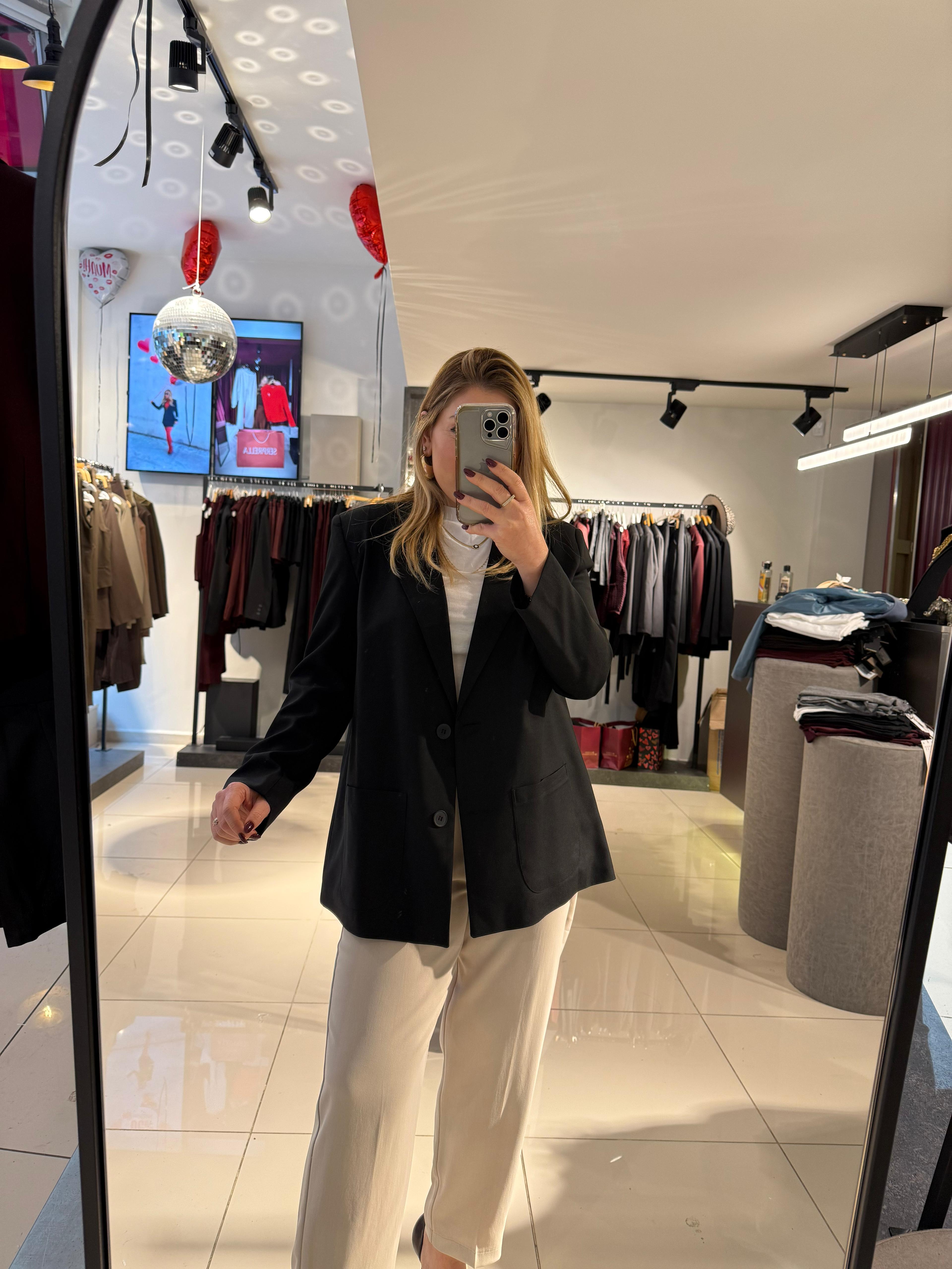 Ofis Şıklığı 8353 Ceket Siyah