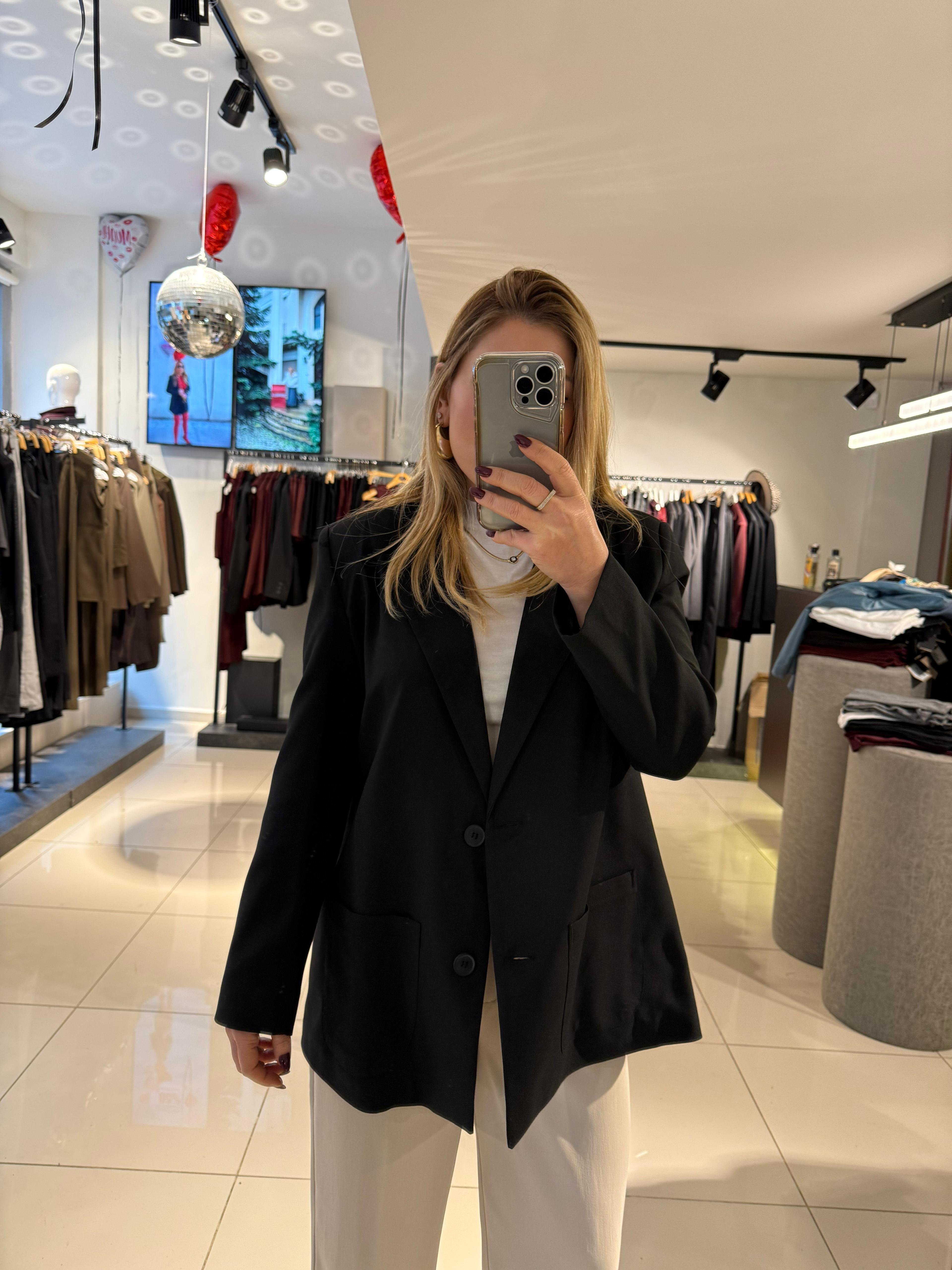 Ofis Şıklığı 8353 Ceket Siyah
