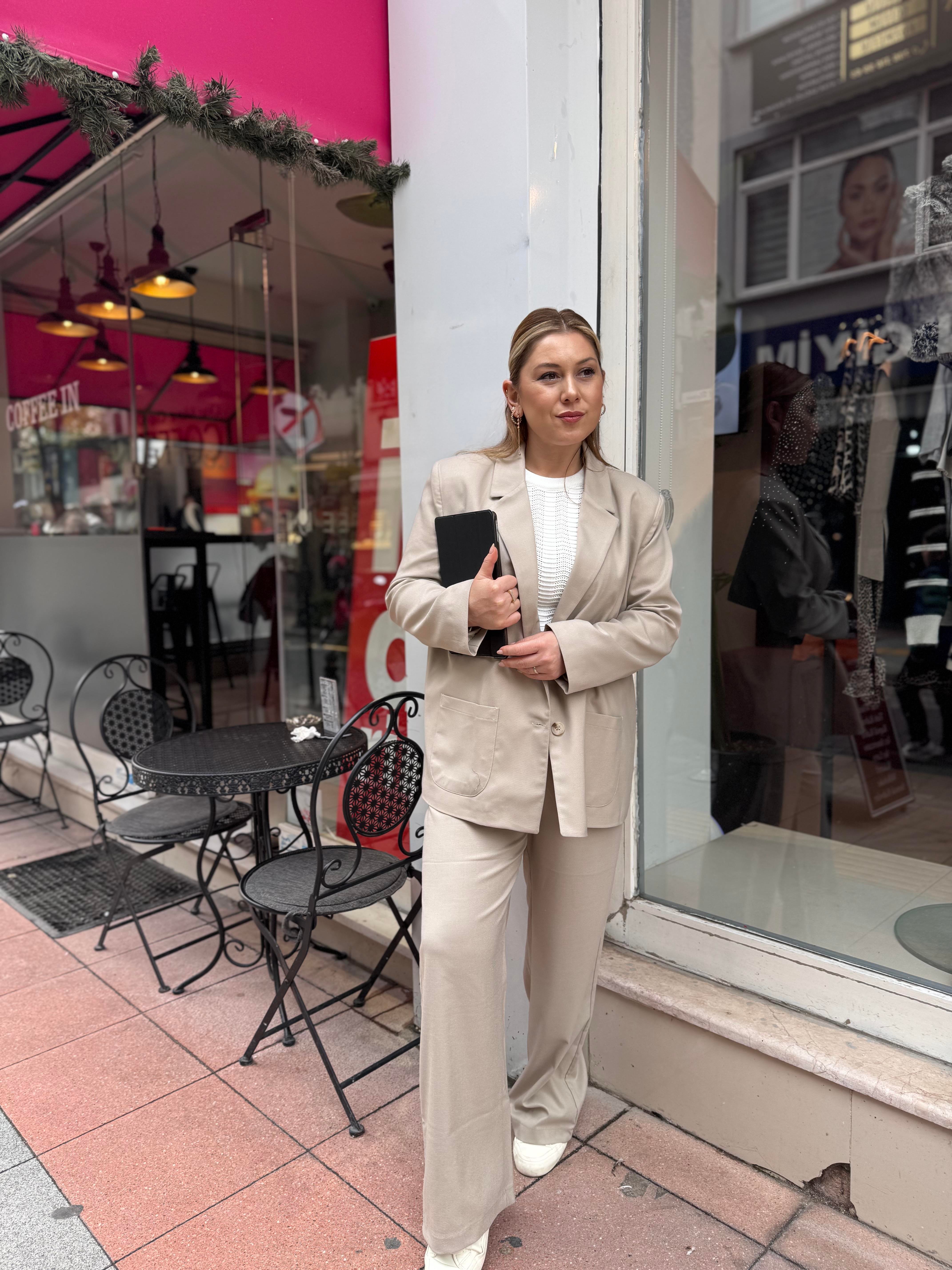 Ofis Şıklığı 8353 Ceket Taş 