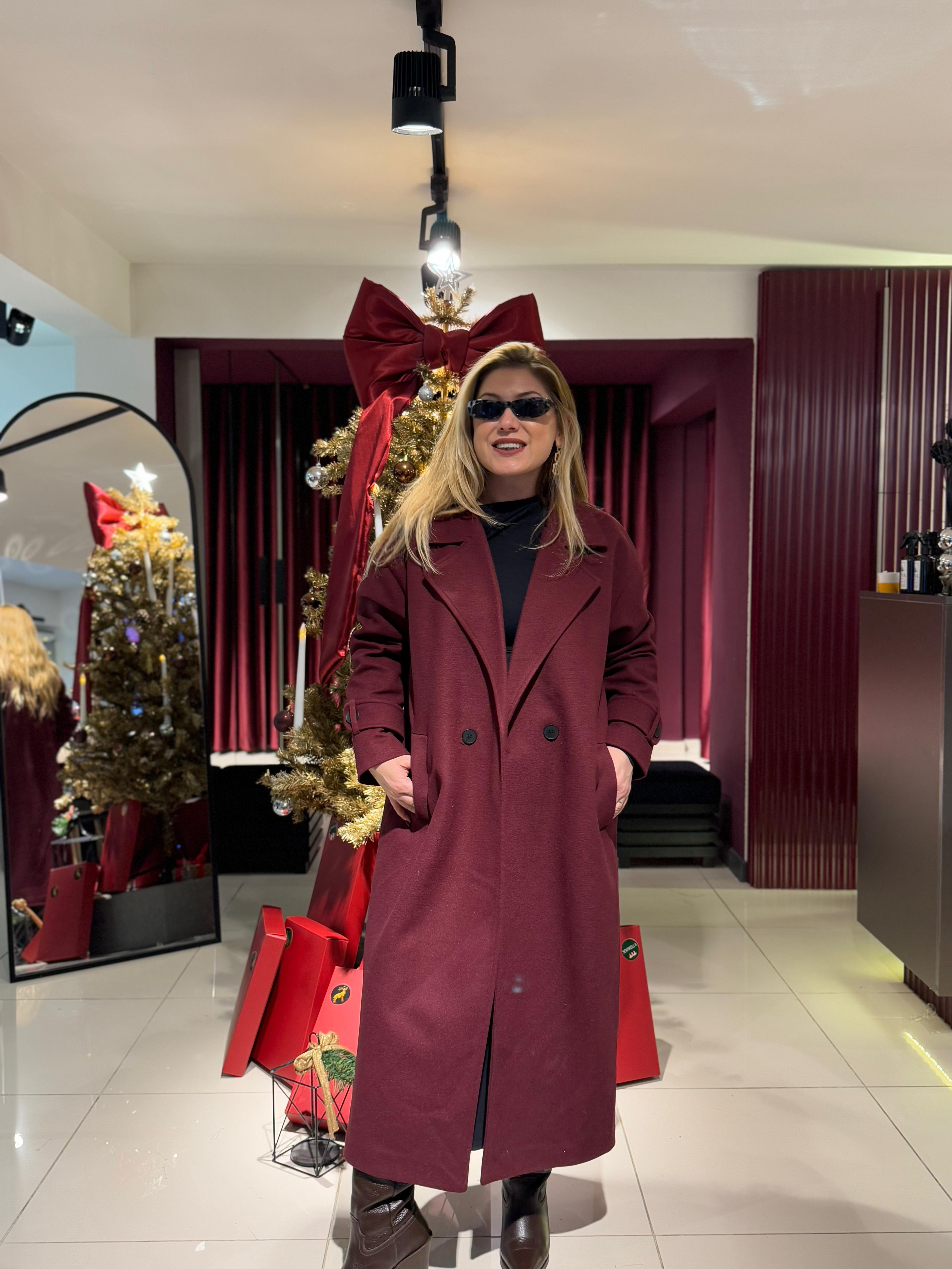 KabanMassi Oversize Kaban Bordo