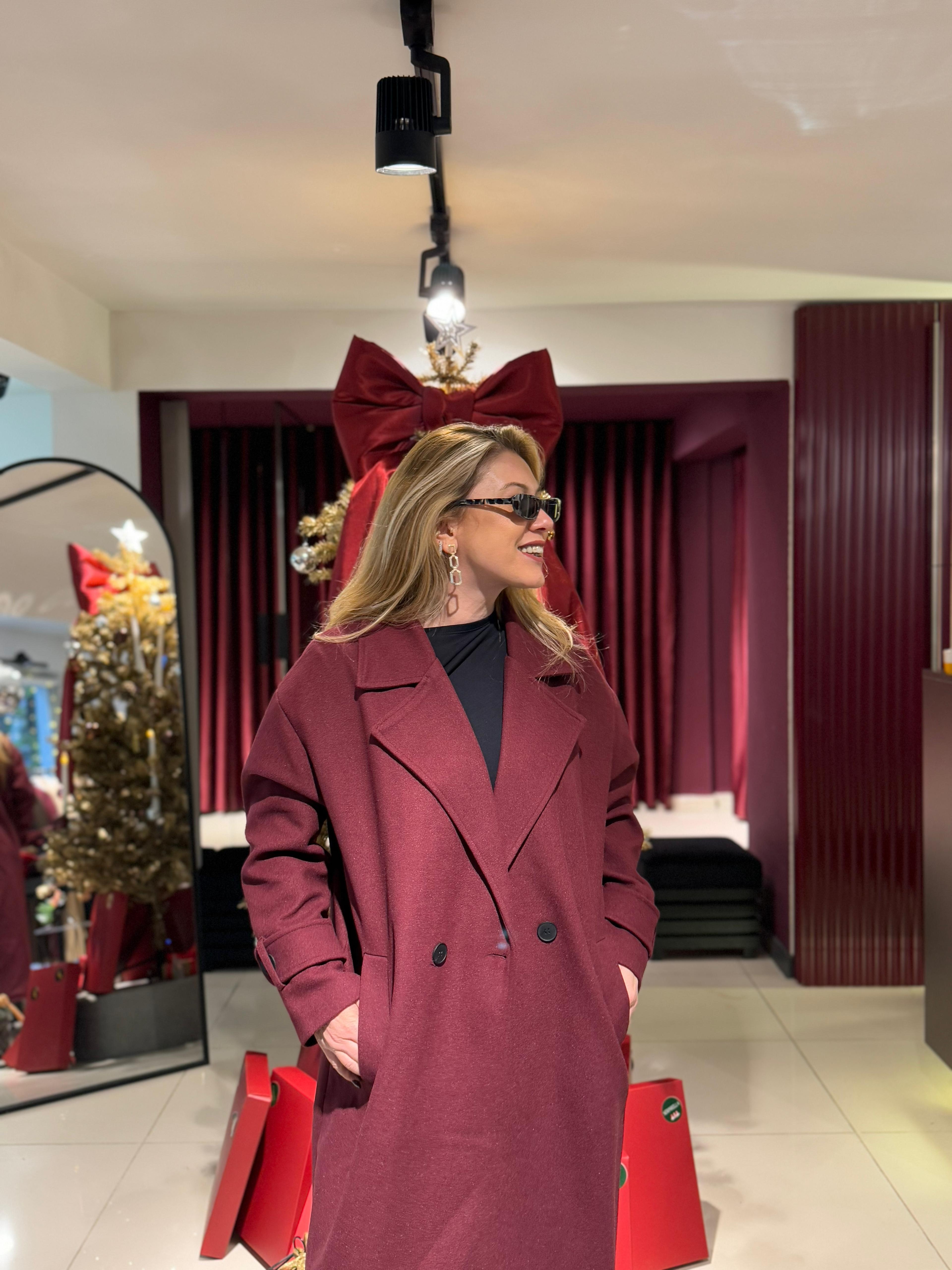 KabanMassi Oversize Kaban Bordo