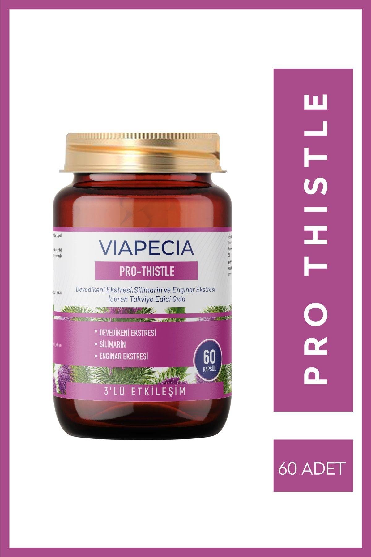  Viapecia Pro-Thistle 60 Tablet - Devedikeni ve Enginar Ekstresi İçeren Karaciğer Destek Takviyesi