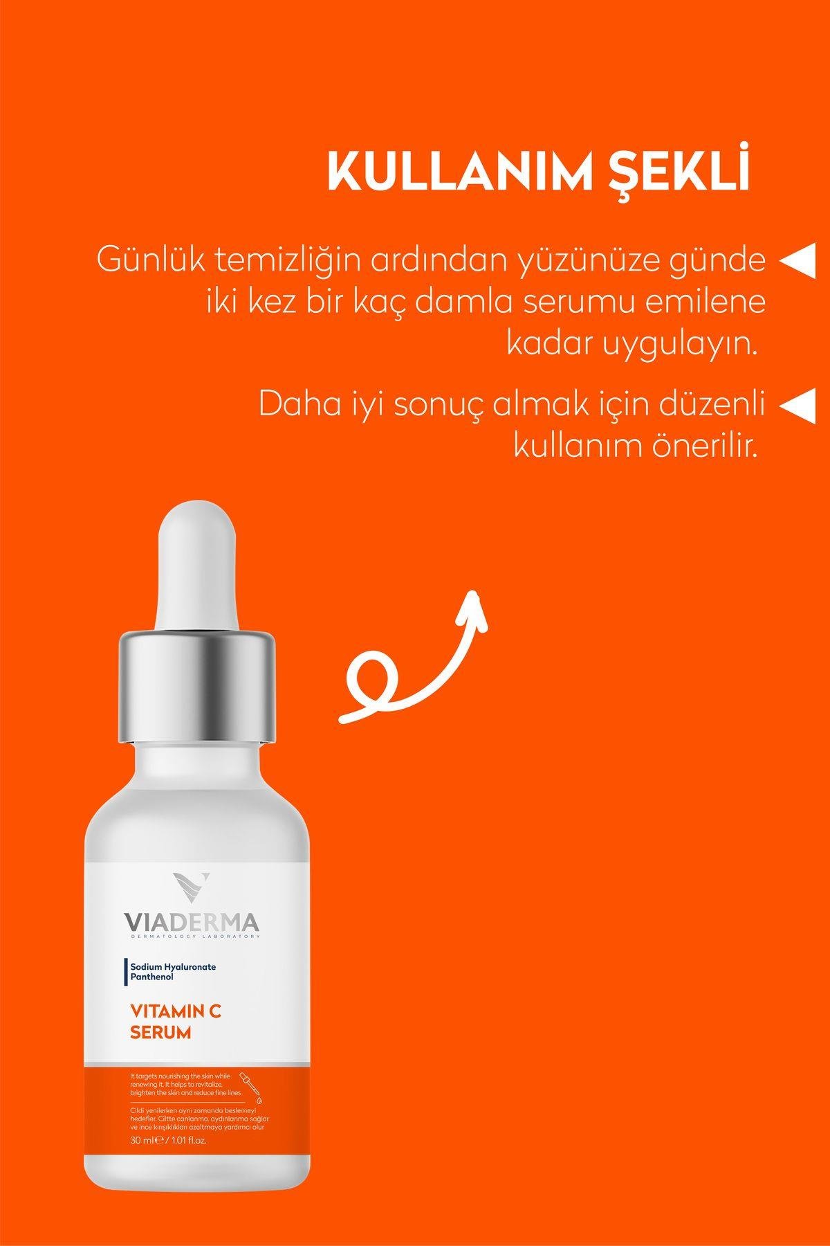 Aydınlatıcı Leke Karşıtı C Vitamini Serum 30 ml – %10 Vitamin C ile Parlak ve Dayanıklı Cilt