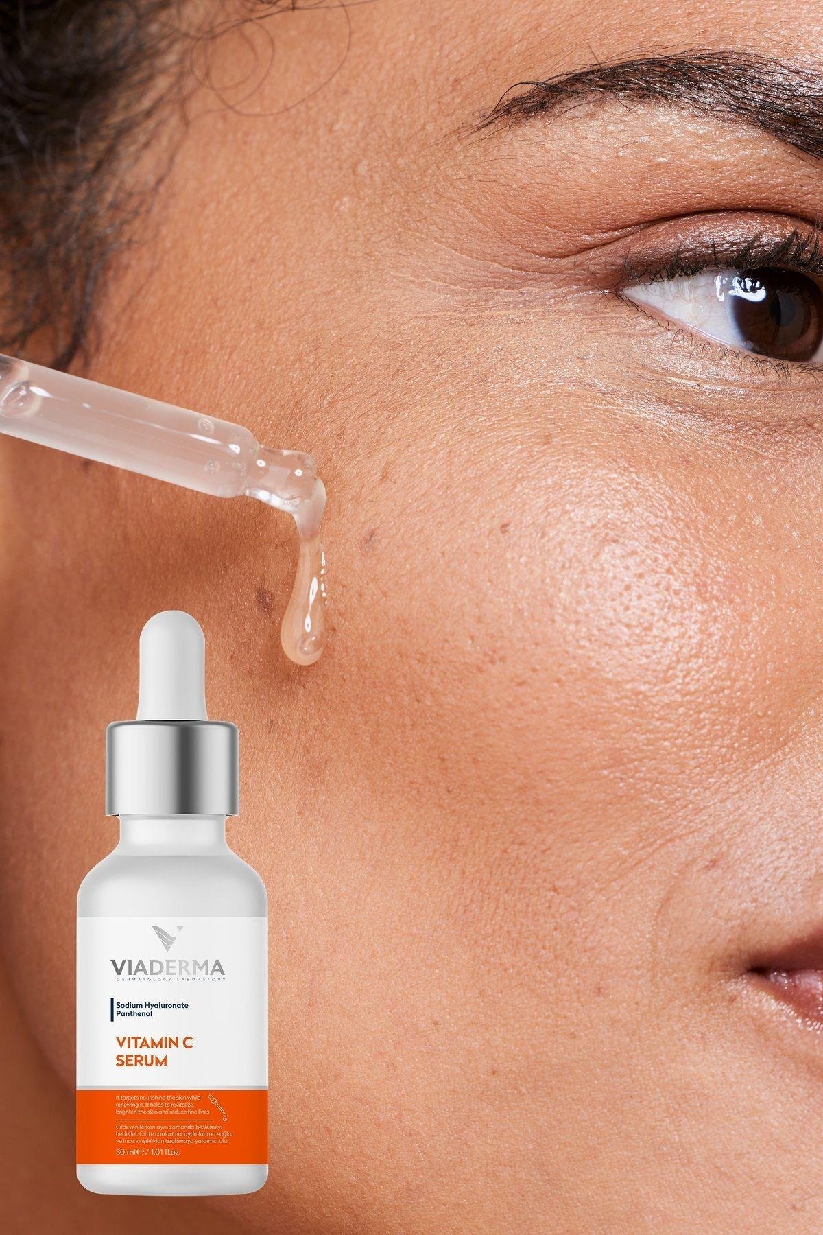 Aydınlatıcı Leke Karşıtı C Vitamini Serum 30 ml – %10 Vitamin C ile Parlak ve Dayanıklı Cilt