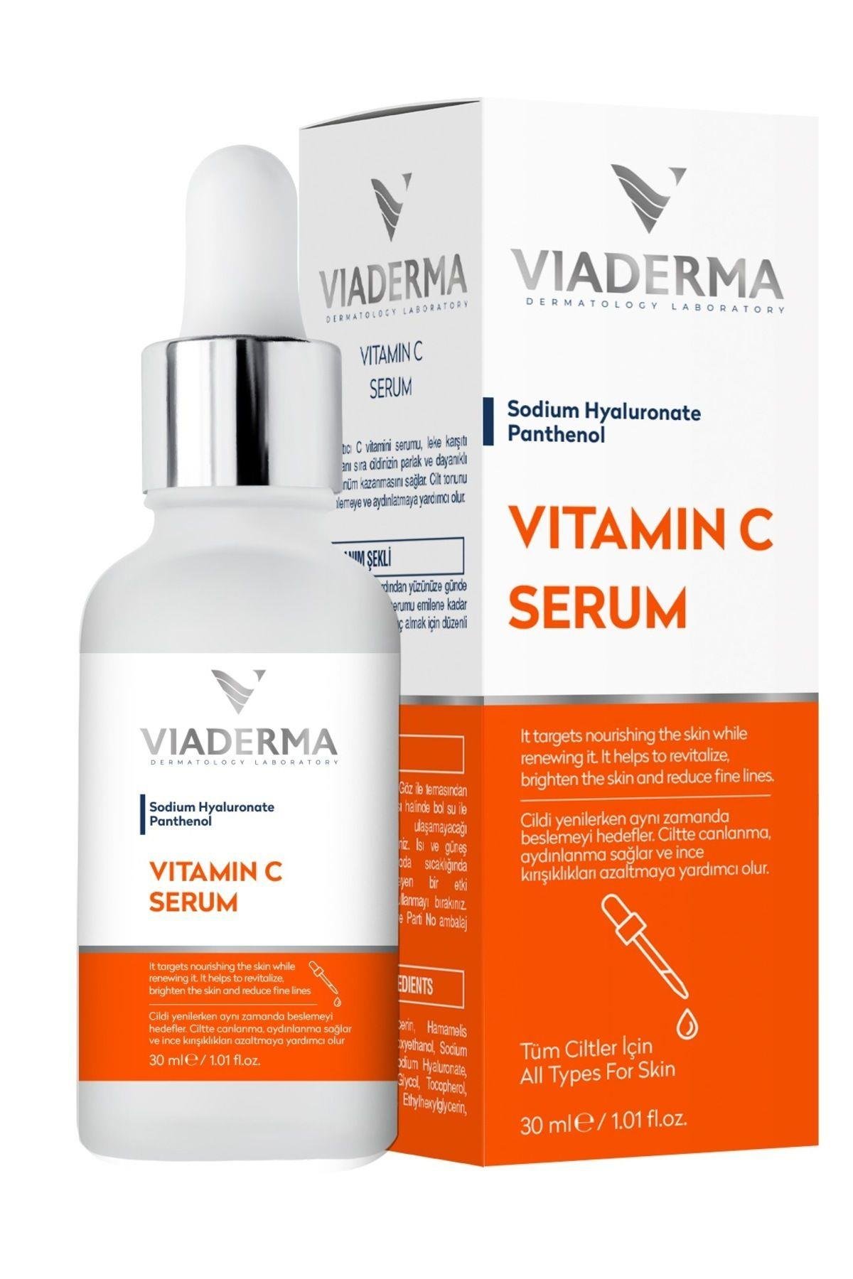 Aydınlatıcı Leke Karşıtı C Vitamini Serum 30 ml – %10 Vitamin C ile Parlak ve Dayanıklı Cilt