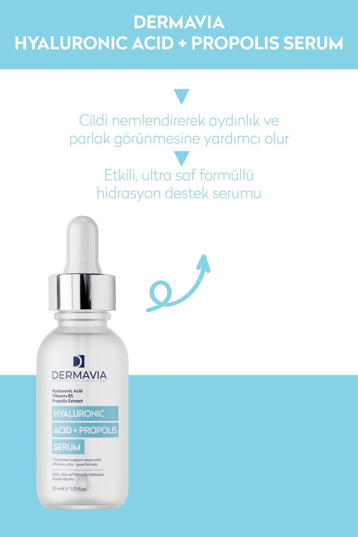 Canlandırıcı Hyaluronic Asit Propolis Serum 30 ml – Derinlemesine Nemlendirme ve Cilt Onarımı