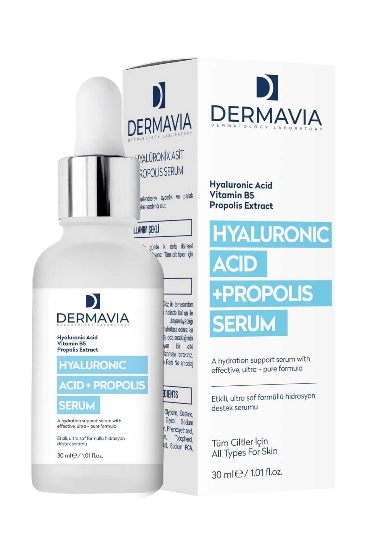 Canlandırıcı Hyaluronic Asit Propolis Serum 30 ml – Derinlemesine Nemlendirme ve Cilt Onarımı