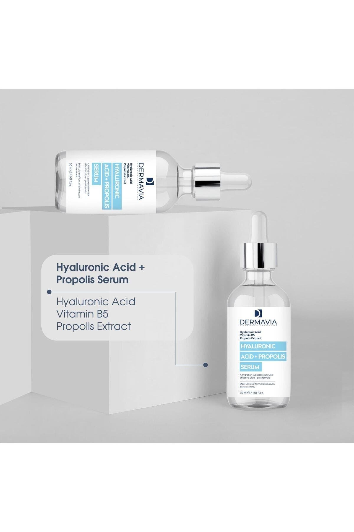 Canlandırıcı Hyaluronic Asit Propolis Serum 30 ml – Derinlemesine Nemlendirme ve Cilt Onarımı