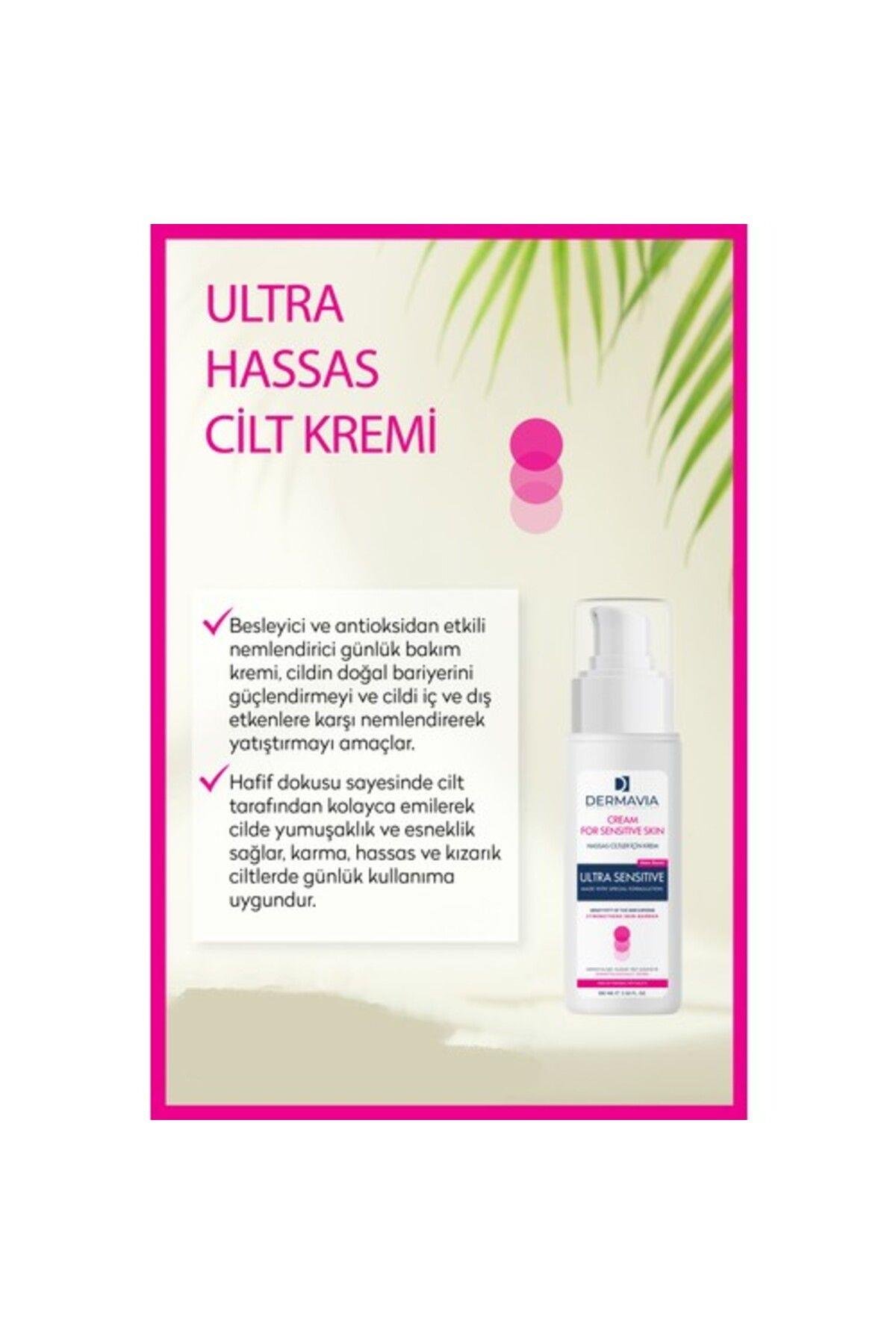 Dermavia Hassas Ciltler İçin Krem 100 ml – Çatlak ve Kızarıklıklara Karşı Panthenol & Shea Yağı