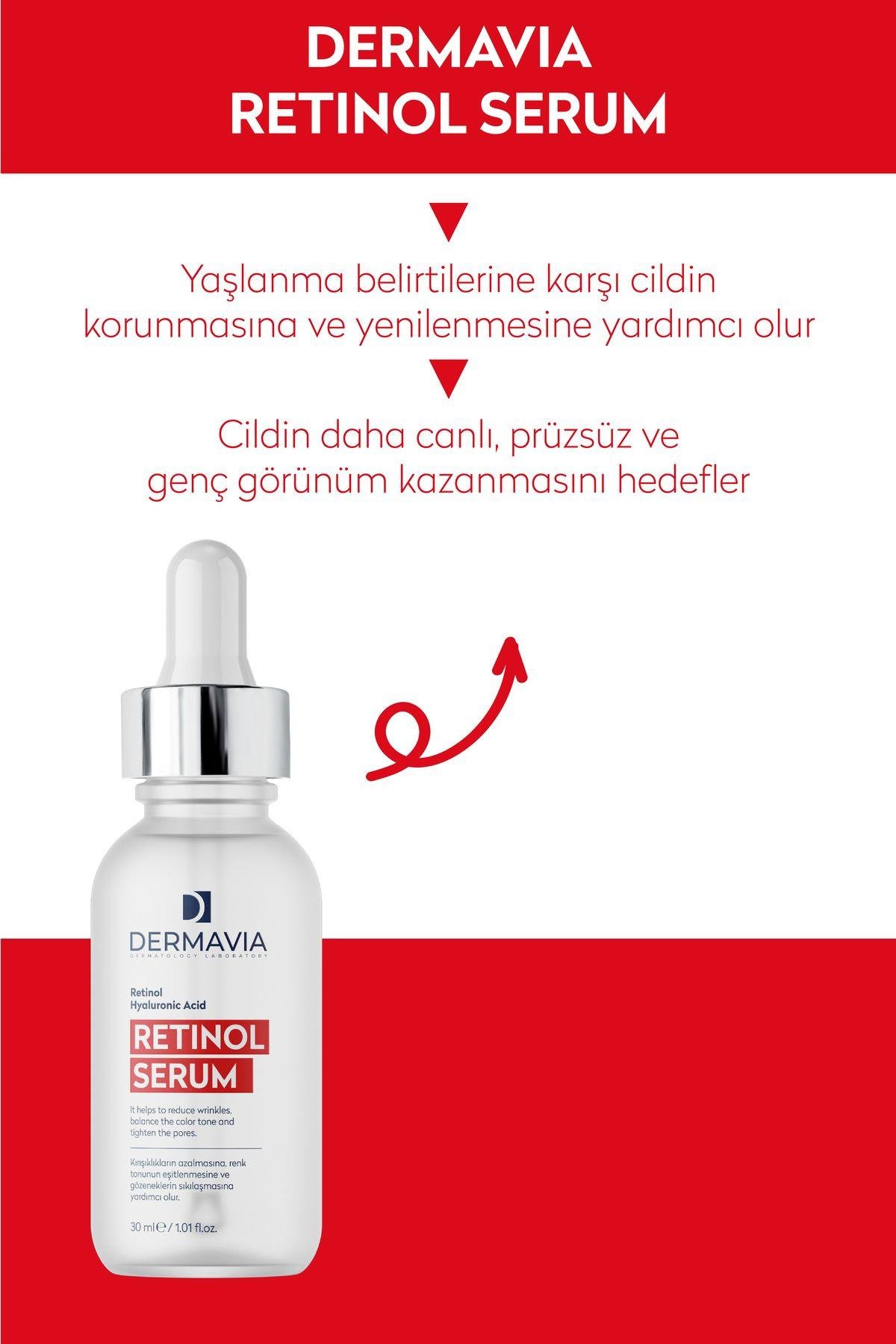 Genç Görünüm İçin Onarıcı Retinol Serum 30 ml – Cilt Yenileyici ve Besleyici
