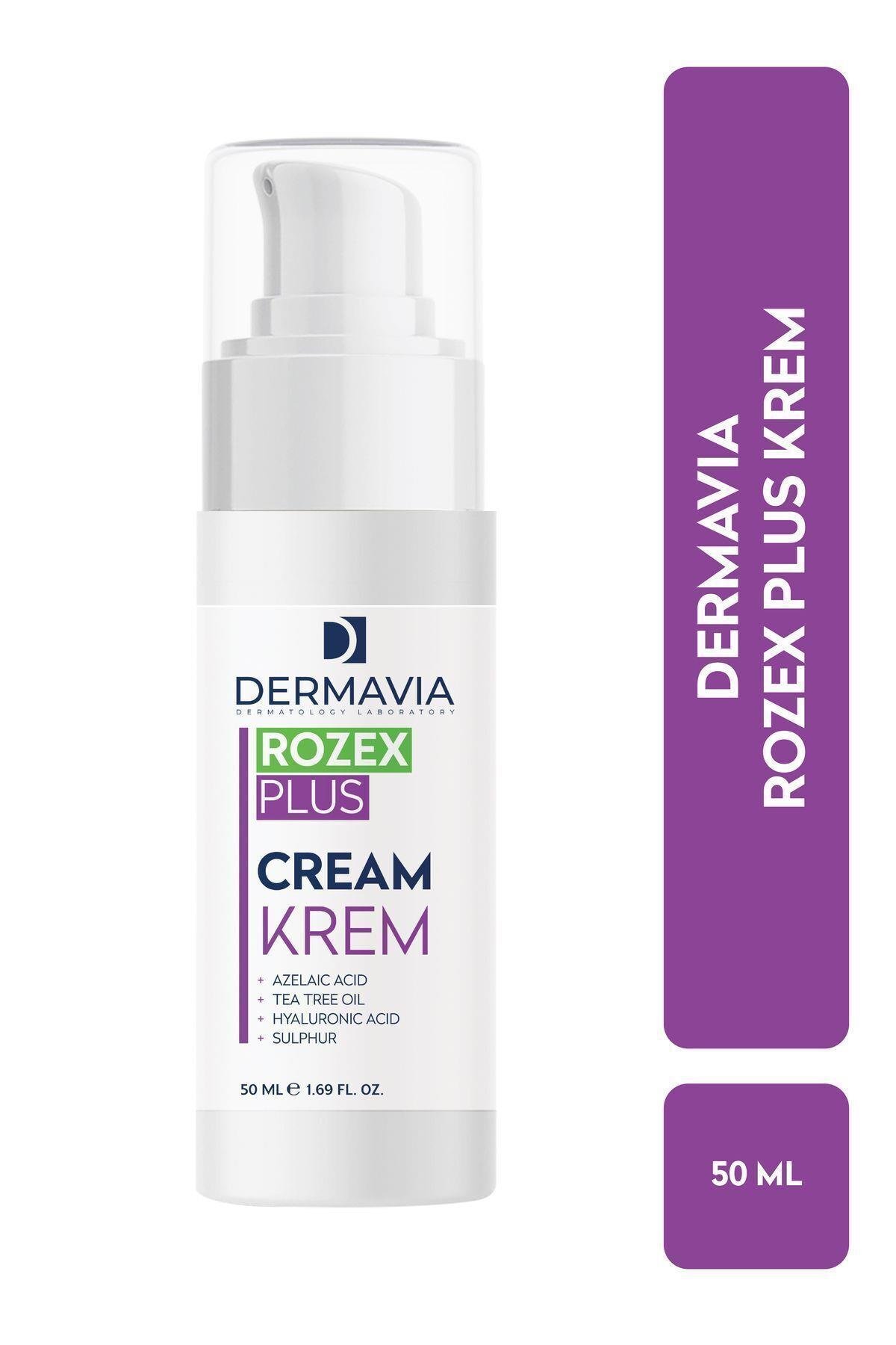 Rozex Plus 50 ml Krem – Cilt Rahatsızlıklarına Karşı Azelaik Asit, Çay Ağacı Yağı ve Hyaluronic Asit