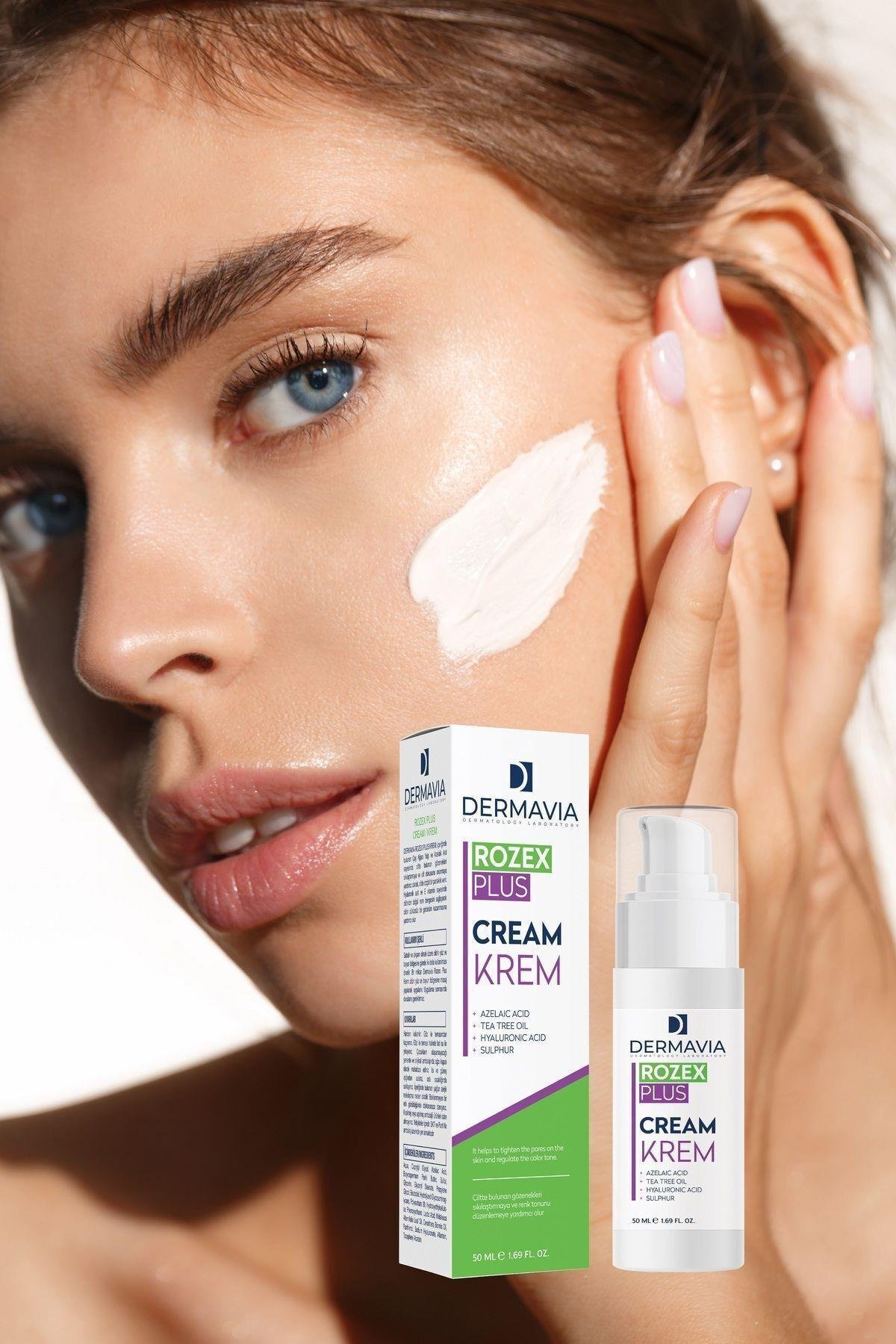 Rozex Plus 50 ml Krem – Cilt Rahatsızlıklarına Karşı Azelaik Asit, Çay Ağacı Yağı ve Hyaluronic Asit