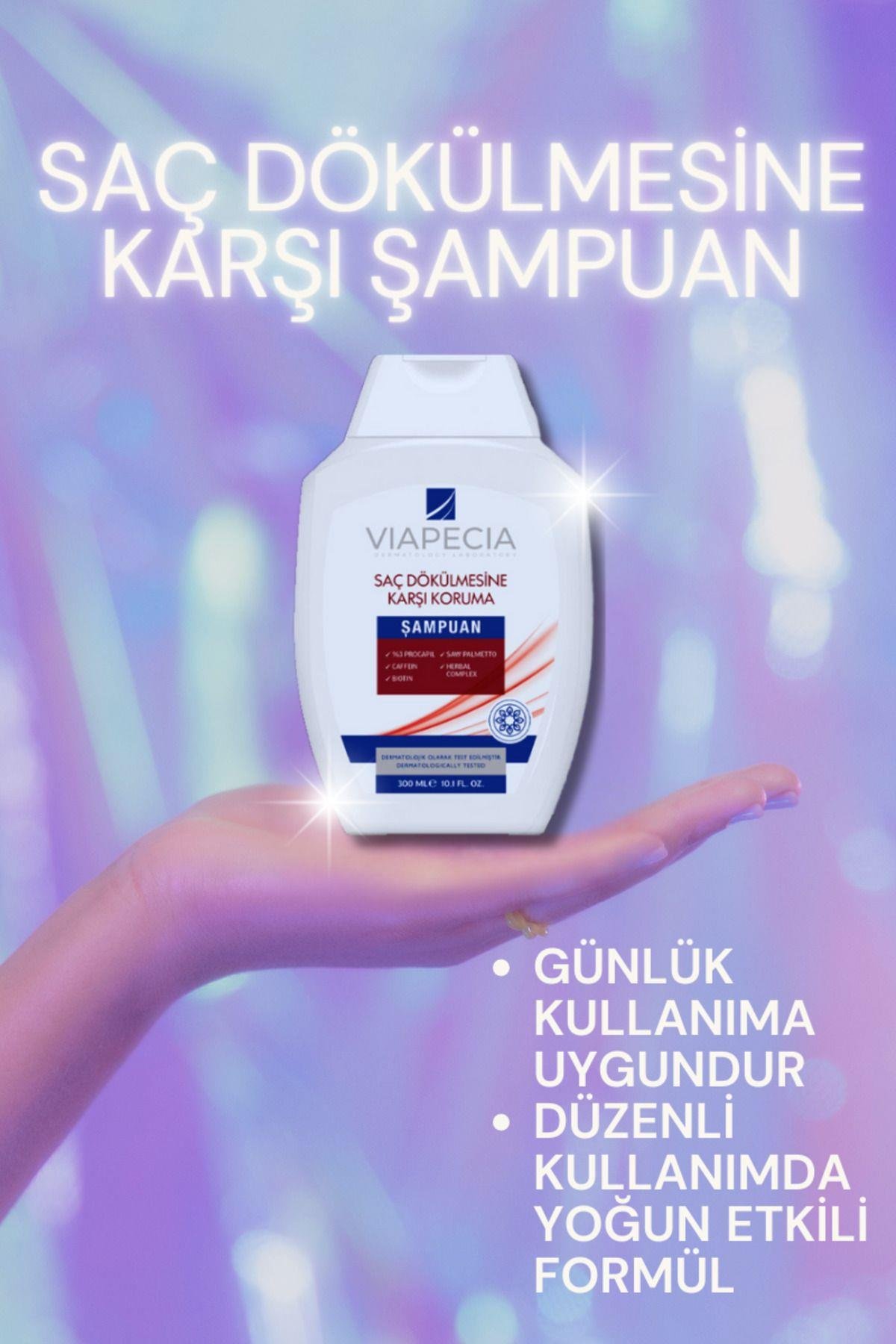 Saç Dökülmesine Karşı Şampuan 300 ML – Tüm Saç Tipleri İçin Sülfatsız, Günlük Kullanım Şampuanı