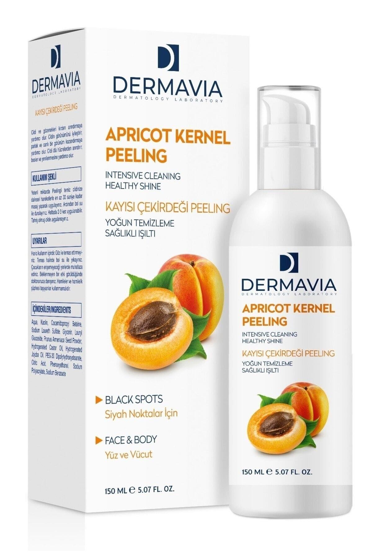 Siyah Noktalar İçin Yüz & Vücut Kayısı Çekirdeği Peeling 150 ml – Yoğun Temizleme ve Pürüzsüzlük