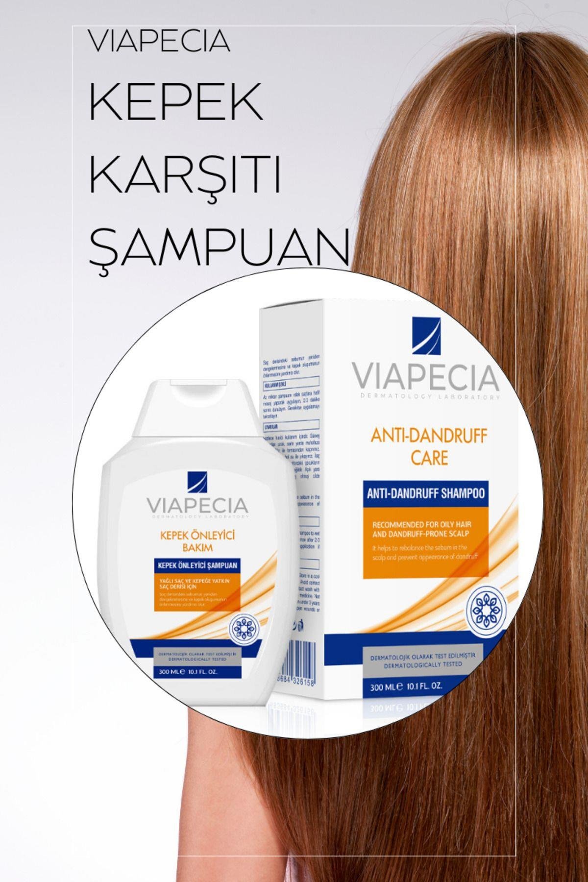 Viapecia Kepek Önleyici Şampuan 300 ML – Kepek, Kaşıntı & Döküntü Karşıtı Etkili Şampuan