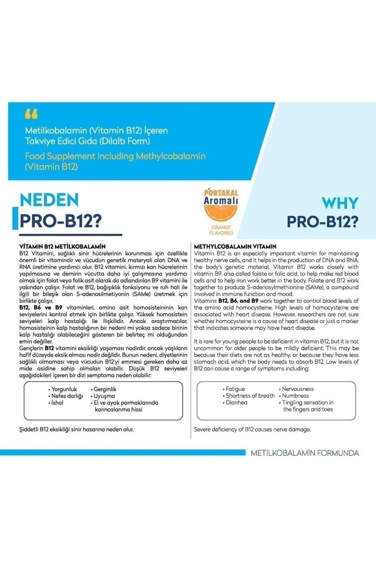 Viapecia Pro-B12 60 Tablet - Beyin Fonksiyonları, Unutkanlık ve Konsantrasyon Desteği