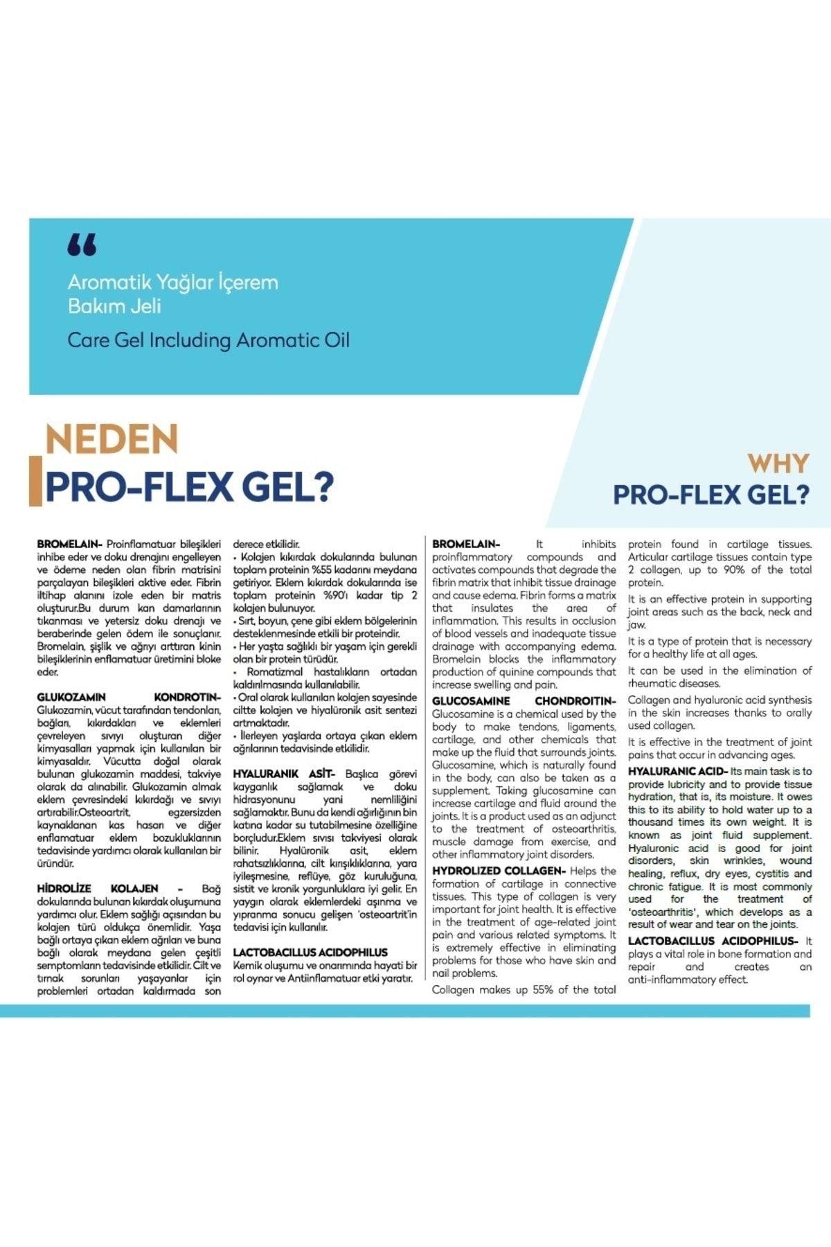 Viapecia Pro-Flex Jel 100 ml - Eklem ve Kas Sağlığı İçin Masaj Jeli​