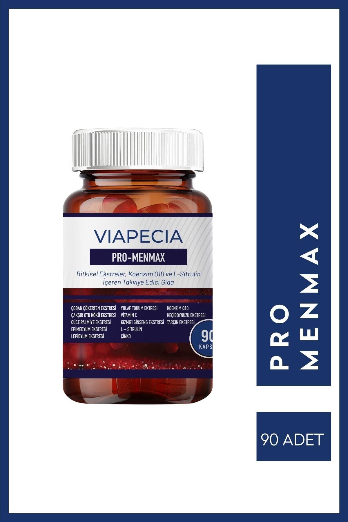 Viapecia Pro-Menmax 90 Kapsül – Enerji Artışı ve Sperm Kalitesi Destekleyici Takviye