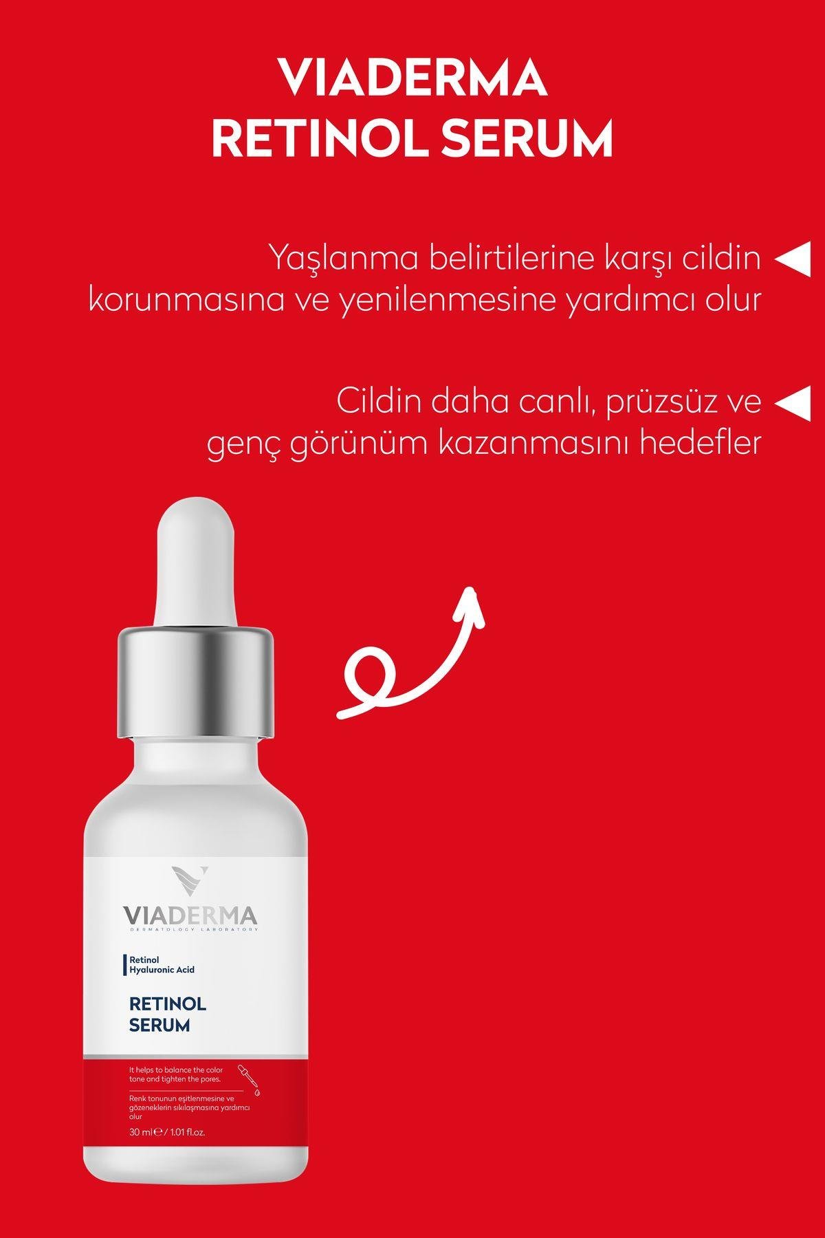 Yaşlanma Karşıtı Retinol Serum 30 ml – Onarıcı ve Yenileyici Etki ile Genç Görünüm