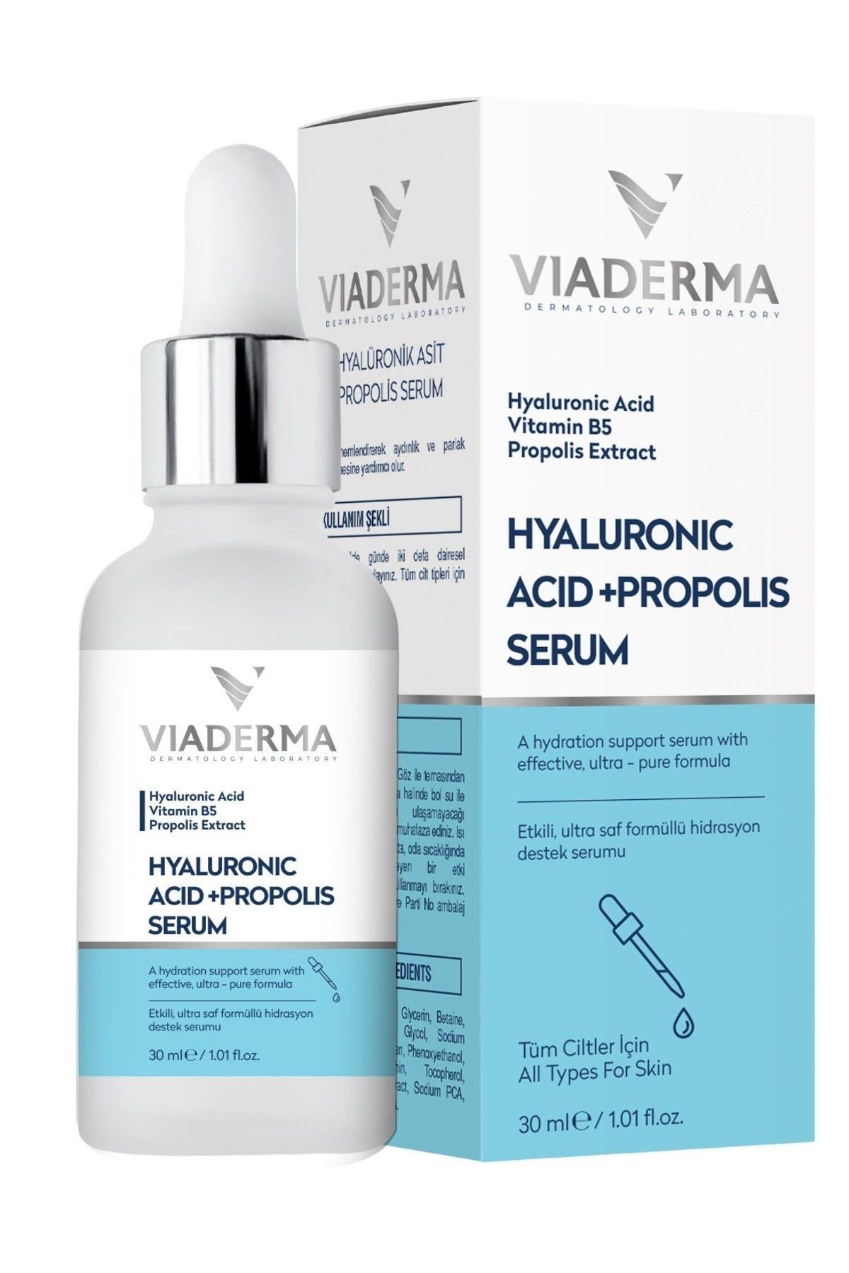 Yoğun Nemlendirici Hyalüronik Asit Propolis Serum 30 ml – Cildi Canlandıran ve Derinlemesine Nemlendiren Serum
