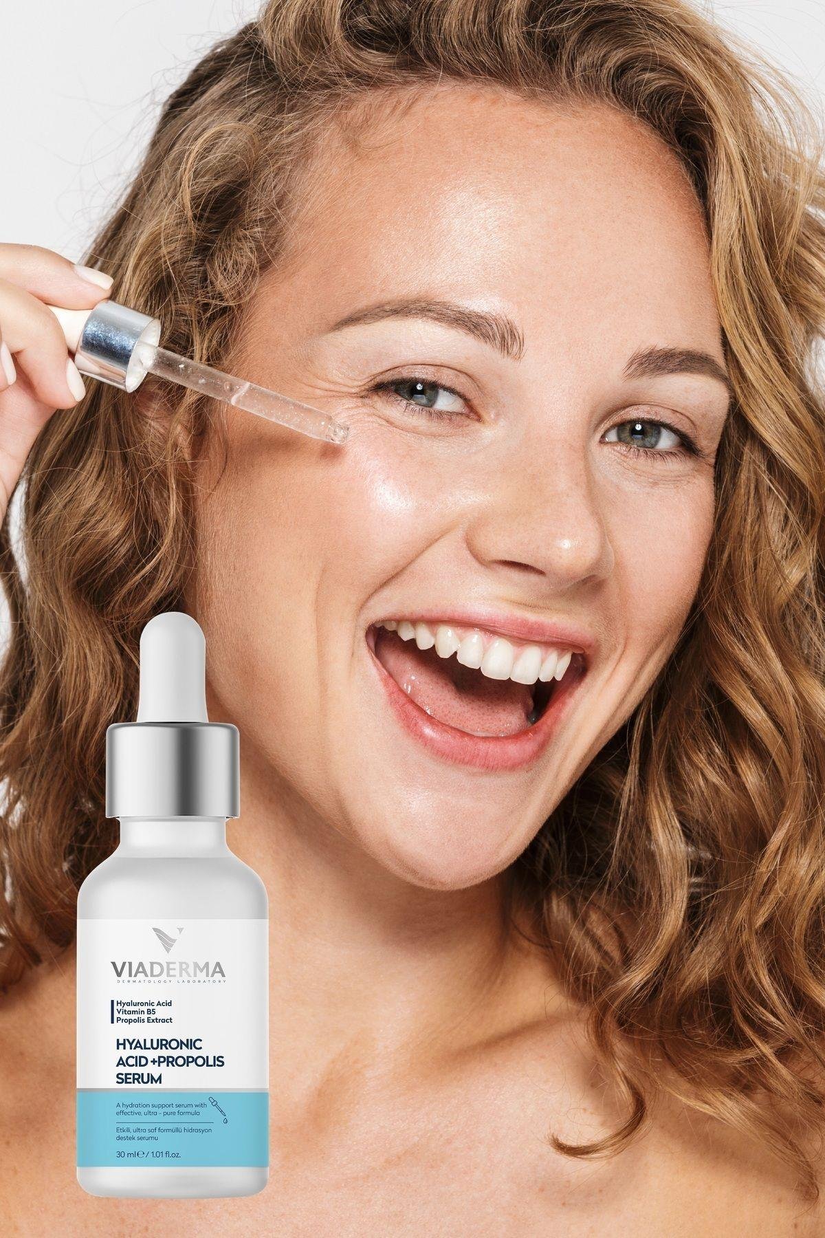 Yoğun Nemlendirici Hyalüronik Asit Propolis Serum 30 ml – Cildi Canlandıran ve Derinlemesine Nemlendiren Serum