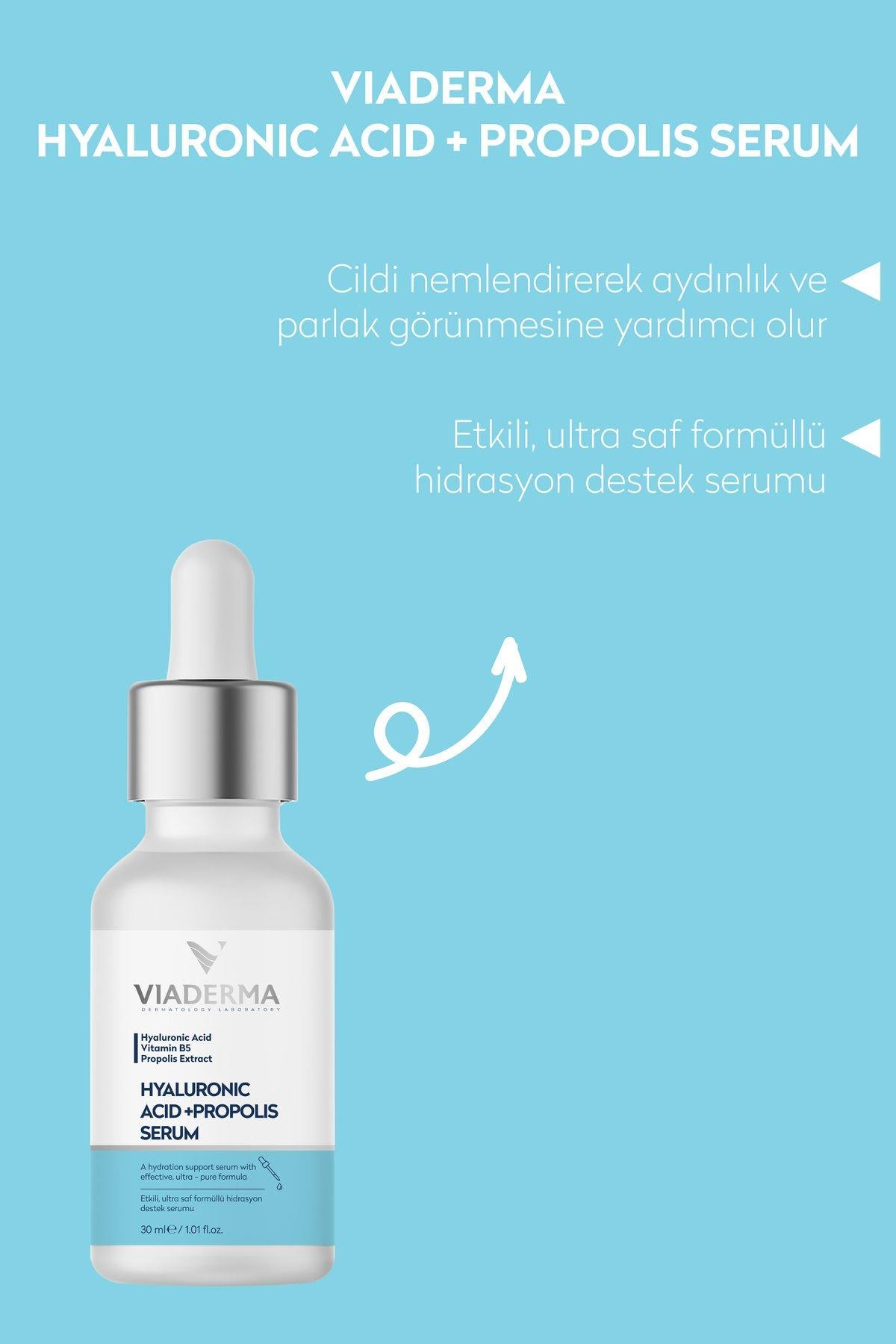 Yoğun Nemlendirici Hyalüronik Asit Propolis Serum 30 ml – Cildi Canlandıran ve Derinlemesine Nemlendiren Serum