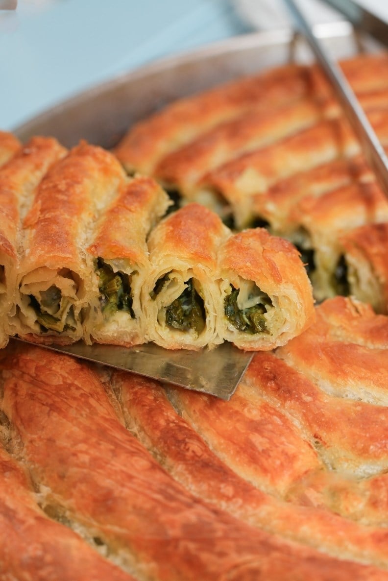 Pişirilmiş Ispanaklı Boşnak Böreği Kg.