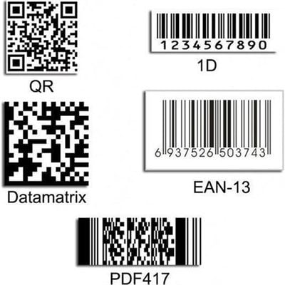 Netum f18w 2.4g Kablosuz 2D QR Barkod Tarayıcı Kablosuz Barkod Tarayıcı Okuyucu
