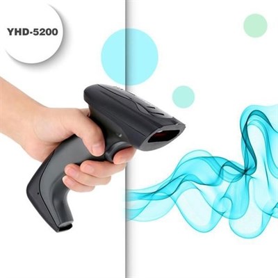 Yhdaa-Yh200 Qr Kod Karekod Barkod Okuyucu 2D 1D Usb Girişli El Tipi Karekod Tarayıcı Eczane Aile Hekimi Uygun