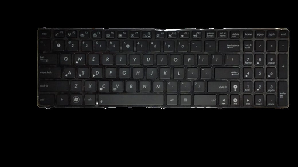 ASUS K50 K70JL K61 9J.N2J82.Q01 NOTEBOOK KLAVYE SİYAH EN-Q LEDLİ