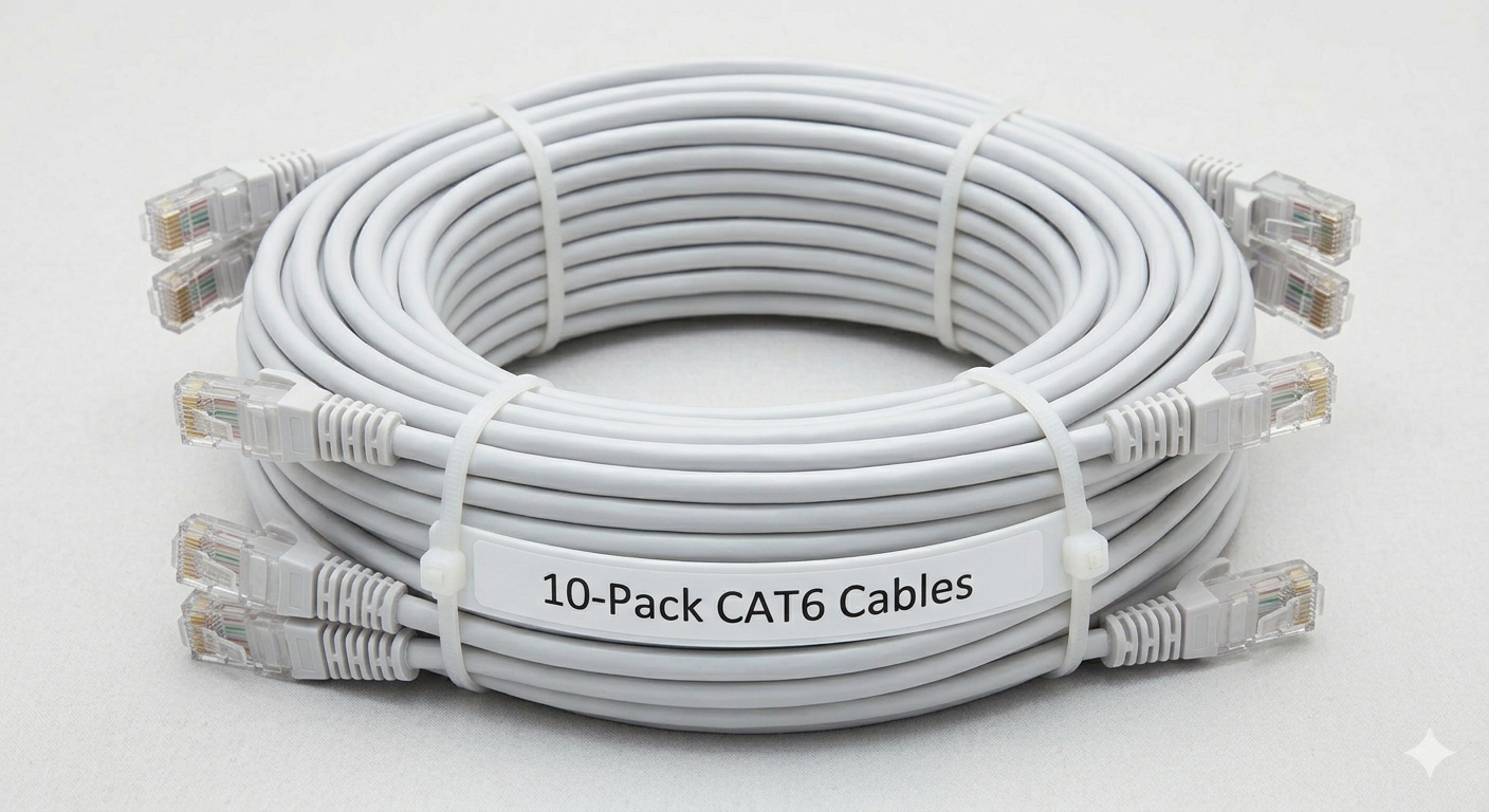 ETHERNET KABLOSU 1 METRE CAT5 ONLU PAKET