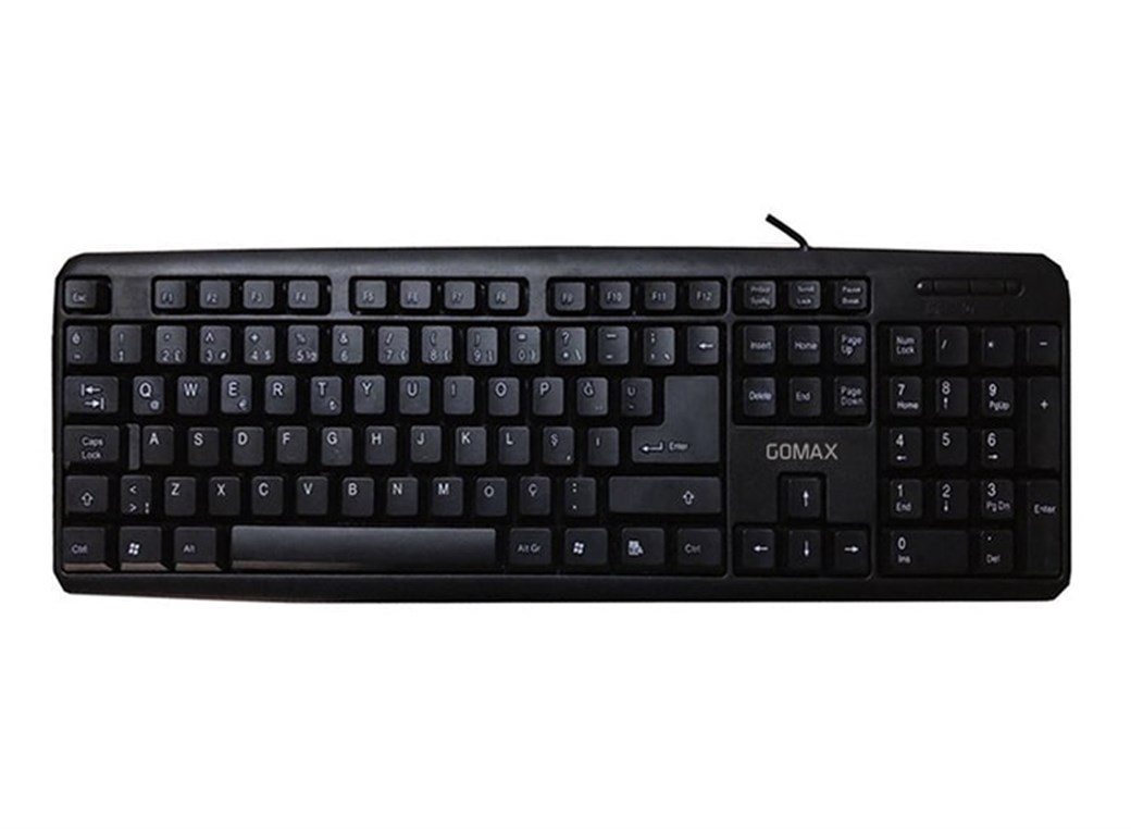 GOMAX K1 TÜRKÇE Q KABLOLU KLAVYE