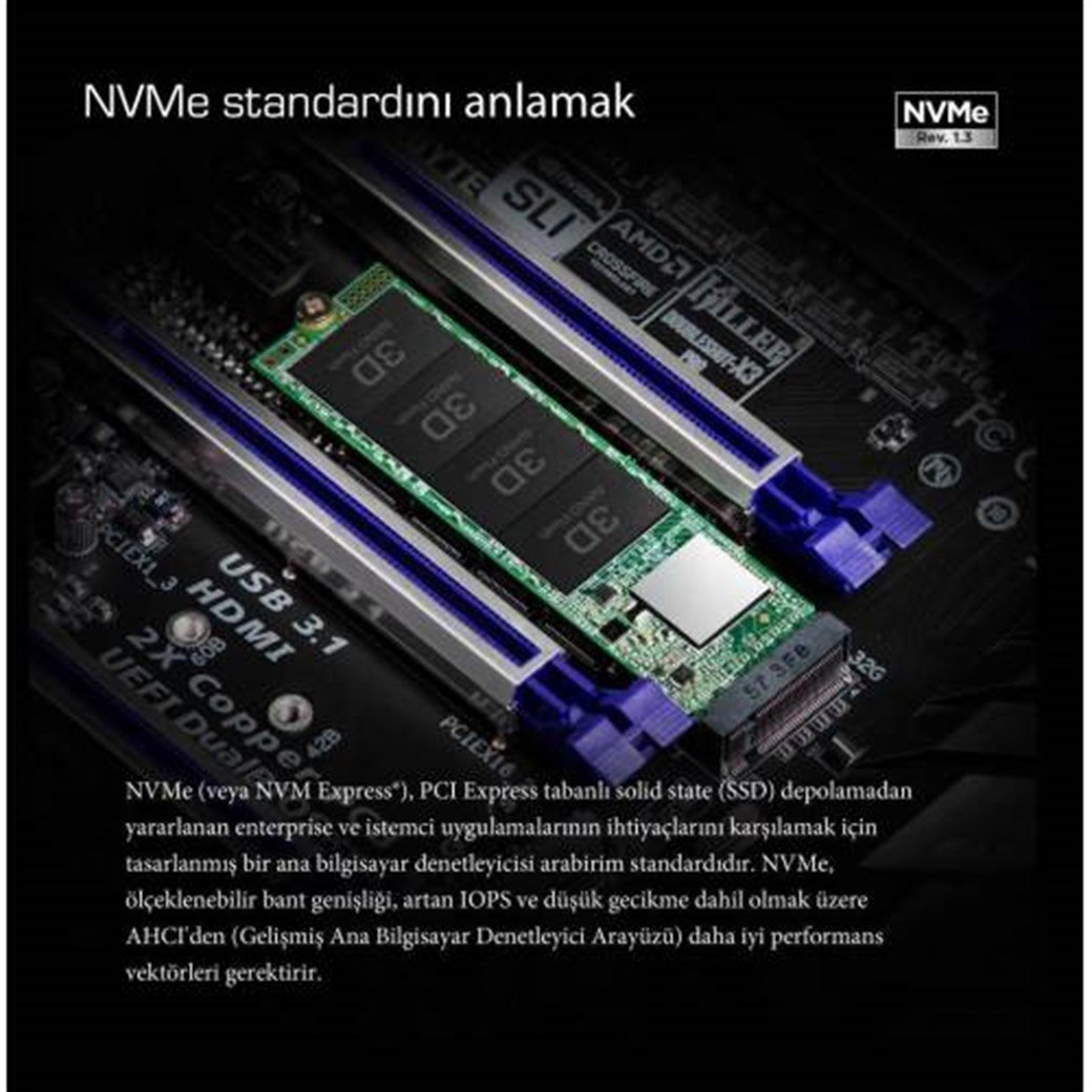 HIKVISION E1000 PCIe Gen3 NVMe SSD 256GB