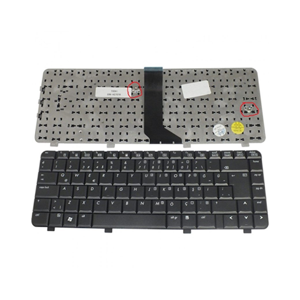 HP 500 SERİSİ NSK-H5M0T 9J.N8682.M0T NOTEBOOK KLAVYE SİYAH TR-Q
