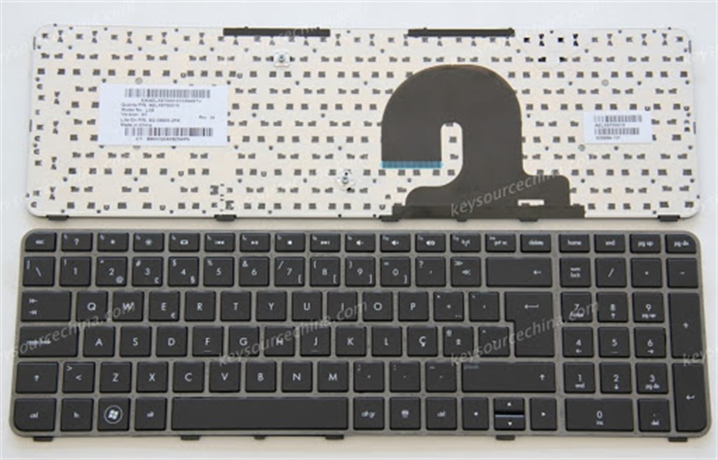 HP PAVİLİON DV7-4000 NOTEBOOK KLAVYE SİYAH EN-Q